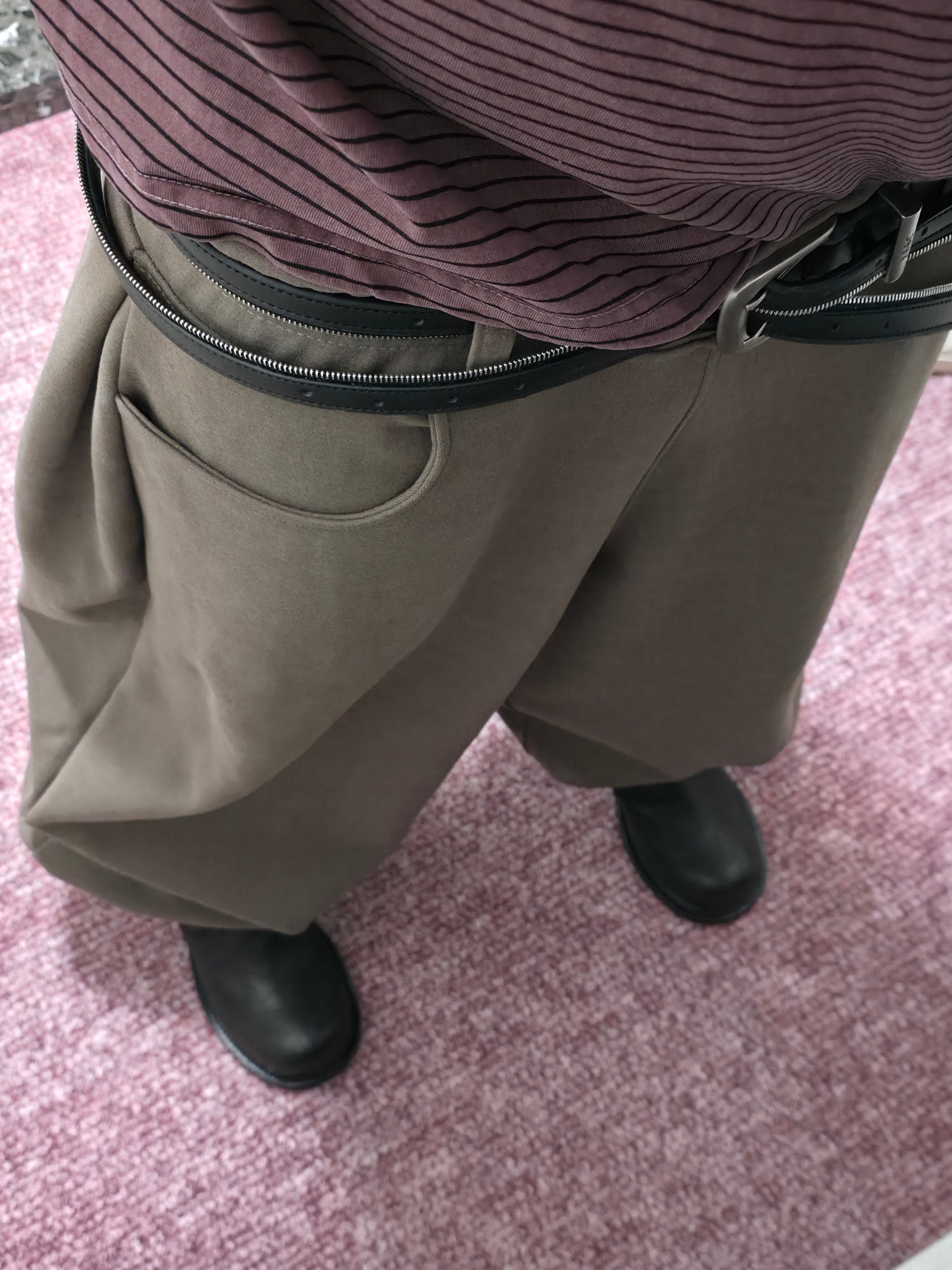 Fullcount 6 Panel Denim Baseball Cap F Patch Indigo Blue 착용 스타일 - 3