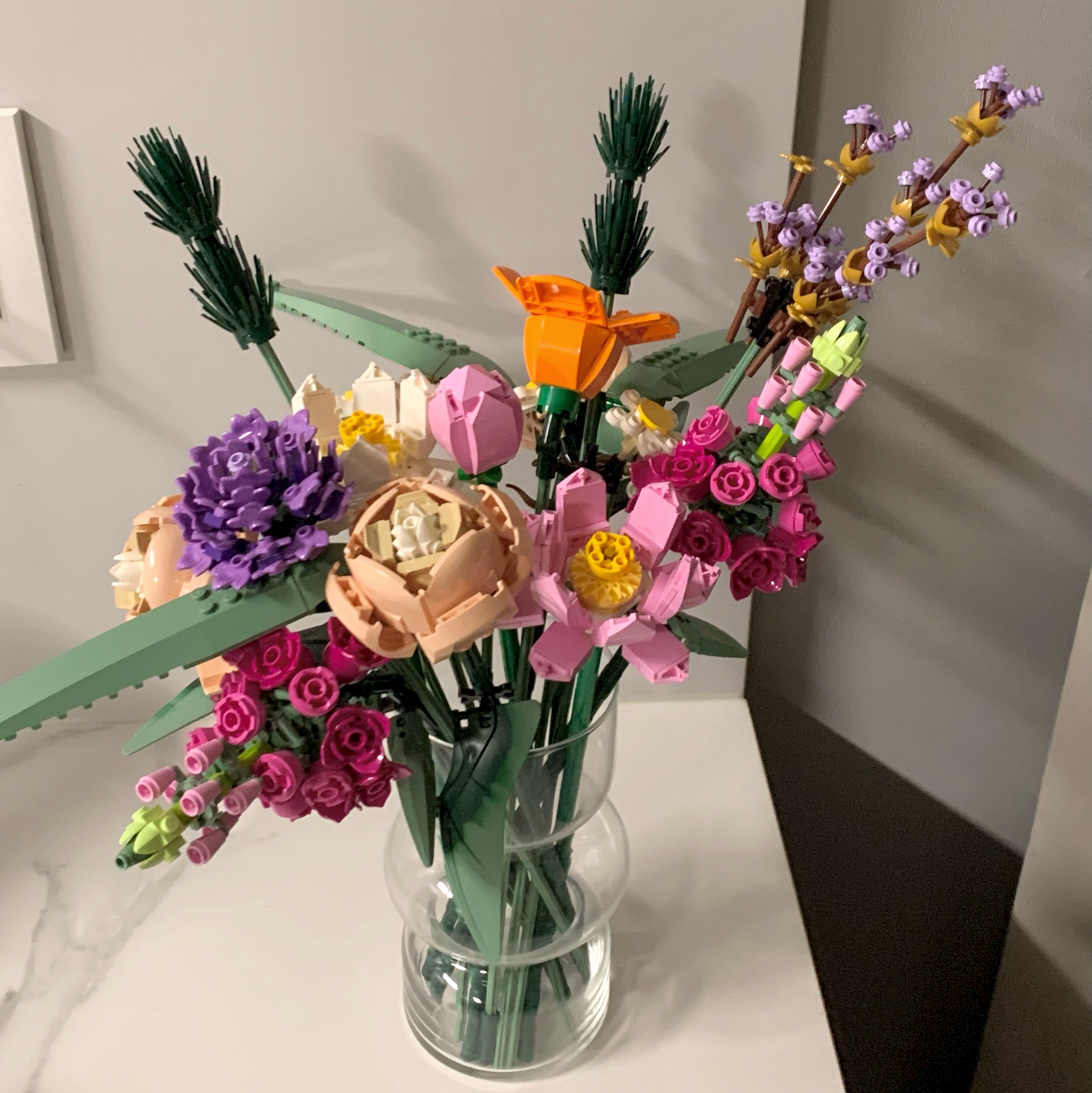 Lego Flower Bouquet 착용 스타일