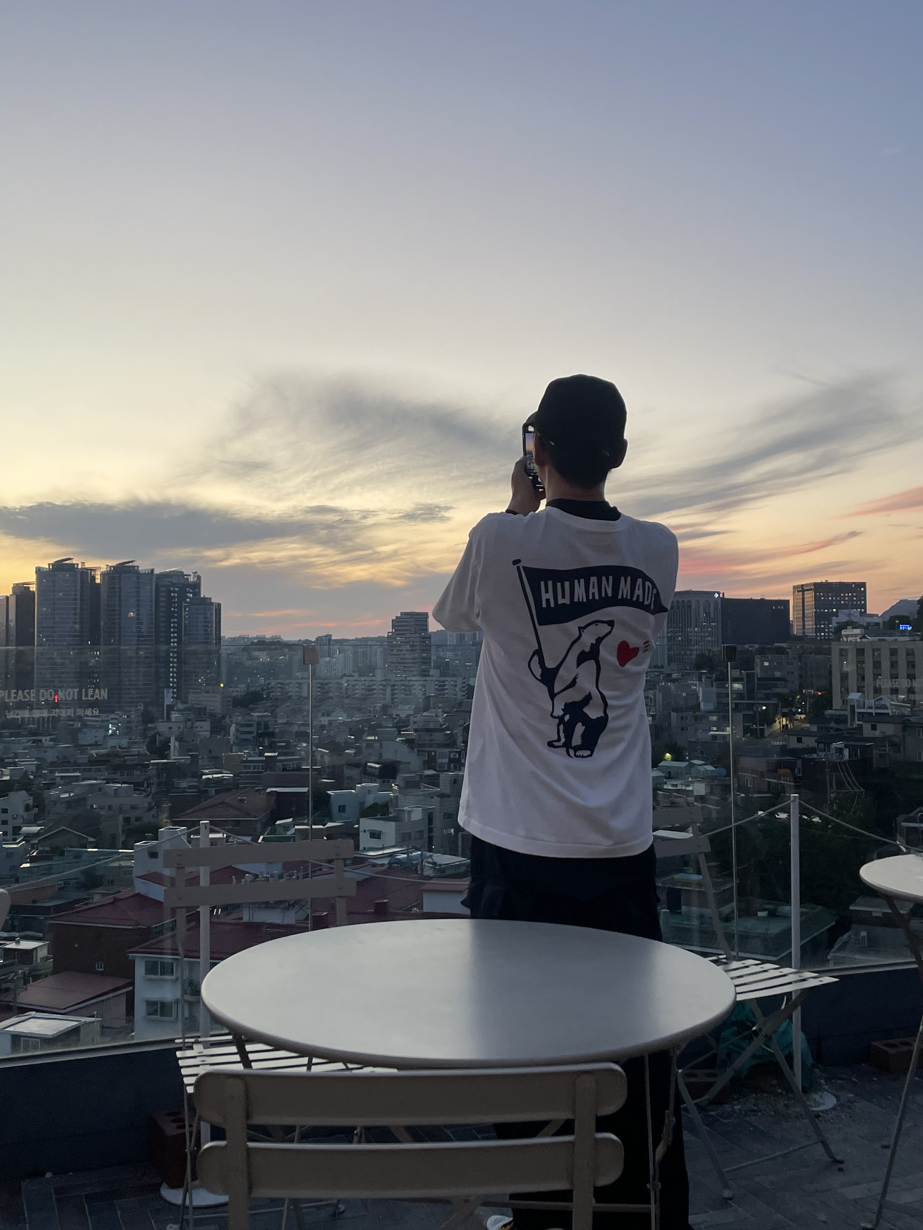 Human Made Graphic T-Shirt White 착용 스타일