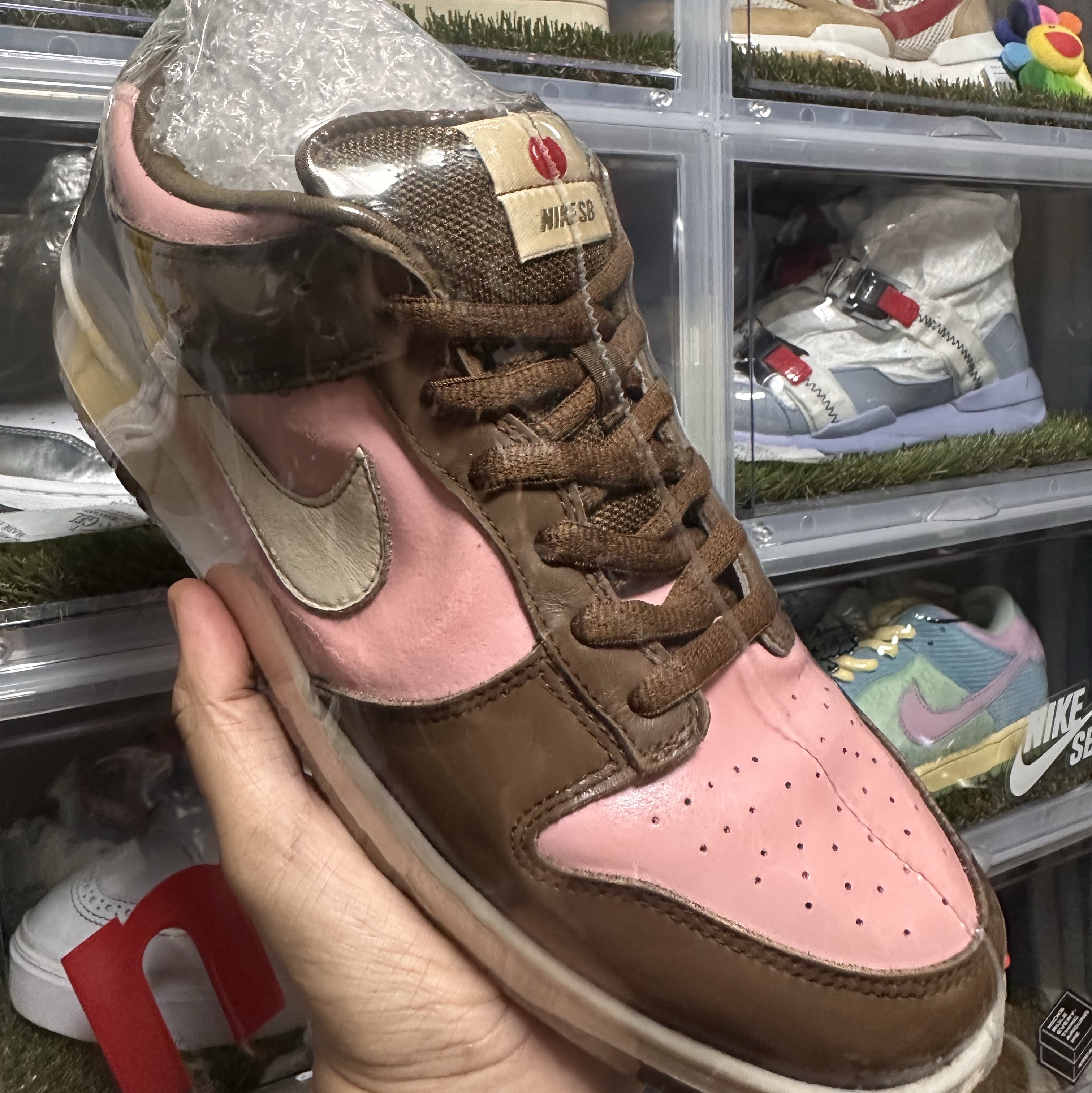 Nike x Stussy Dunk SB Low Cherry 착용 스타일