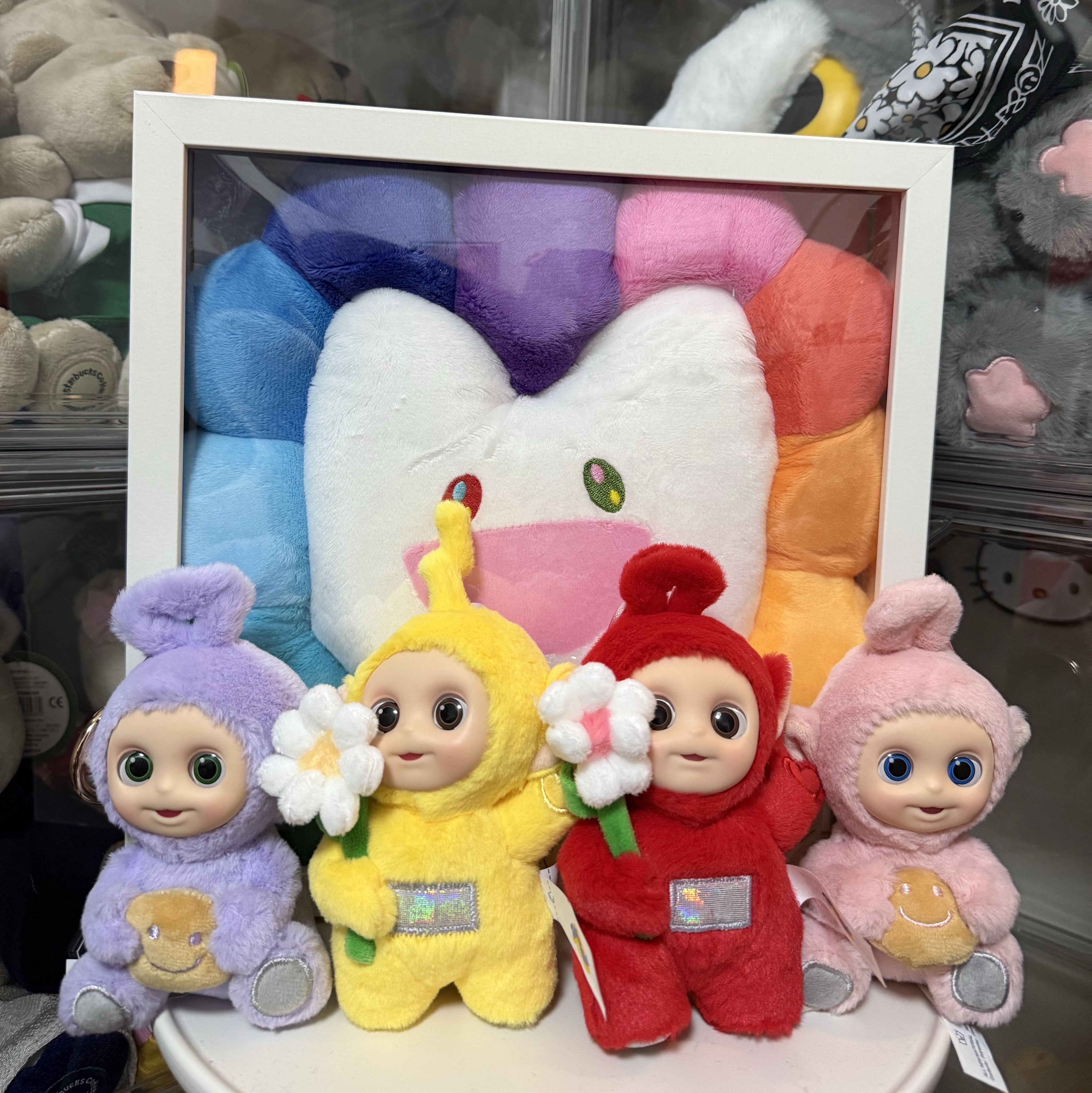 Pop Mart Teletubbies Say Hello Series Figures Sealed Case Tinky Winky’S Mochi Toast (Opened Case) 착용 스타일