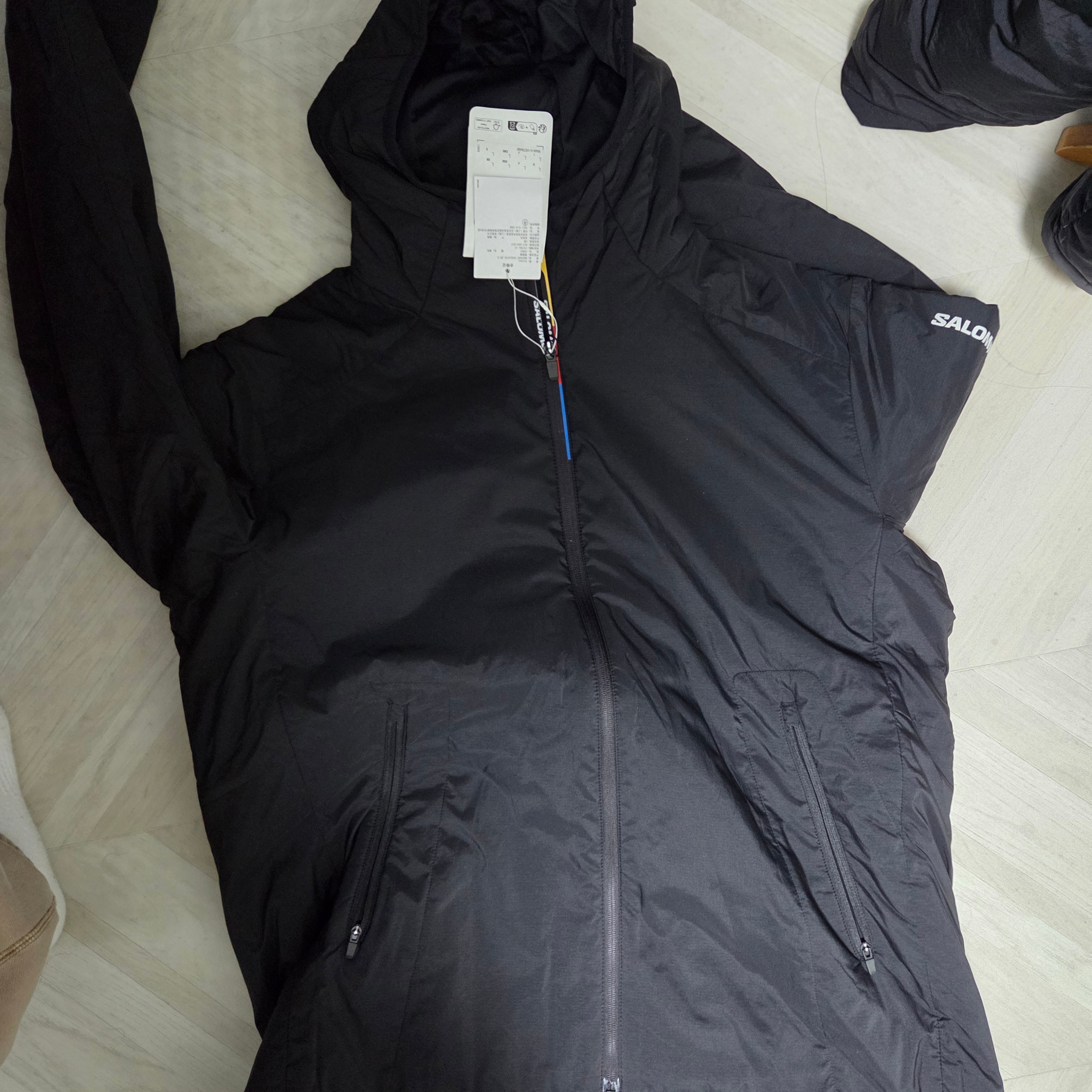 Salomon Modisay Padded Jacket Black 착용 스타일