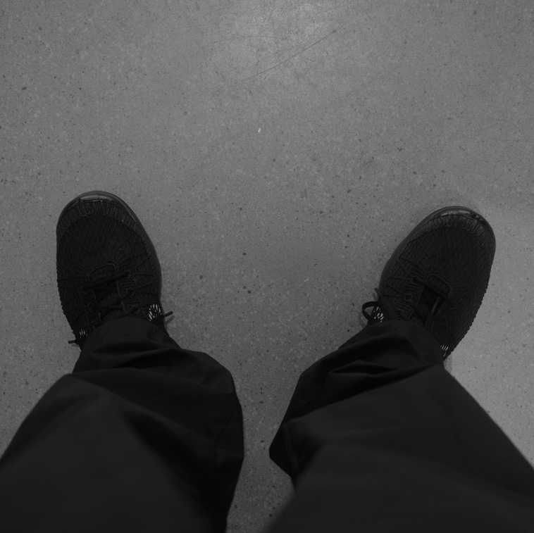 Nike x Comme des Garcons Homme Plus Air Rejuven8 Black White 착용 스타일