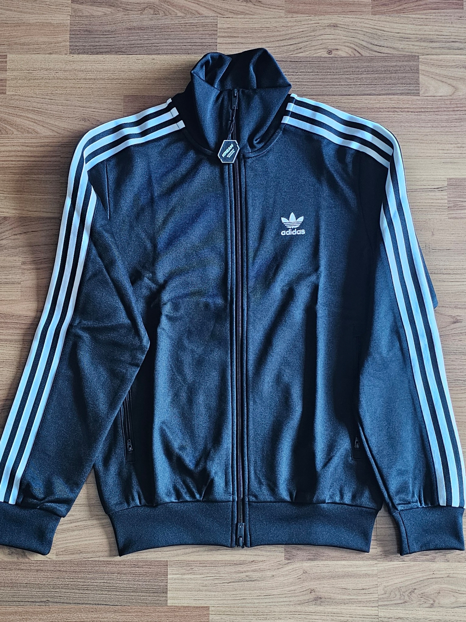 Adidas Adicolor Classic Beckenbauer Track Top Black - KR Sizing 착용 스타일 - 2