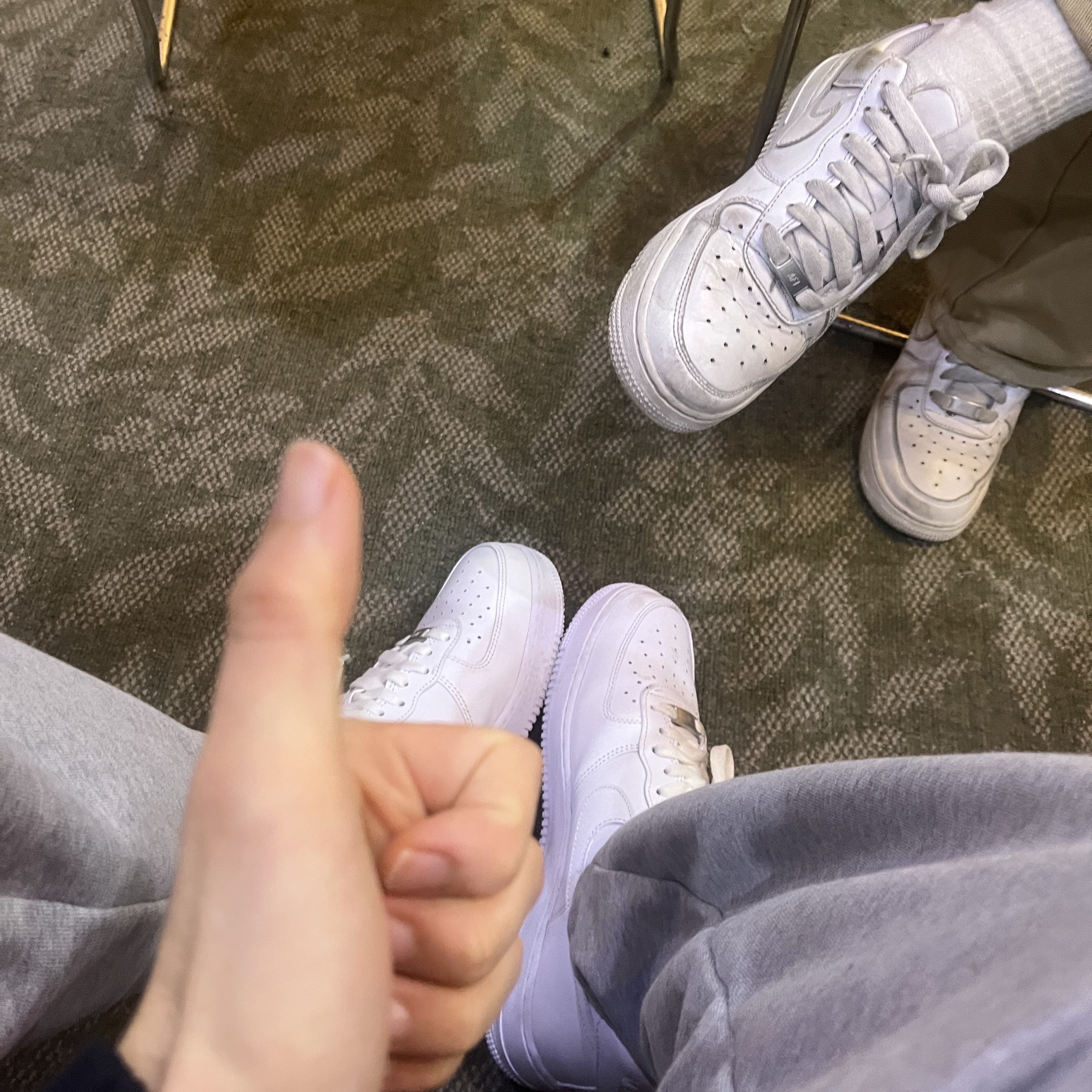 Nike Air Force 1 '07 Low White 착용 스타일