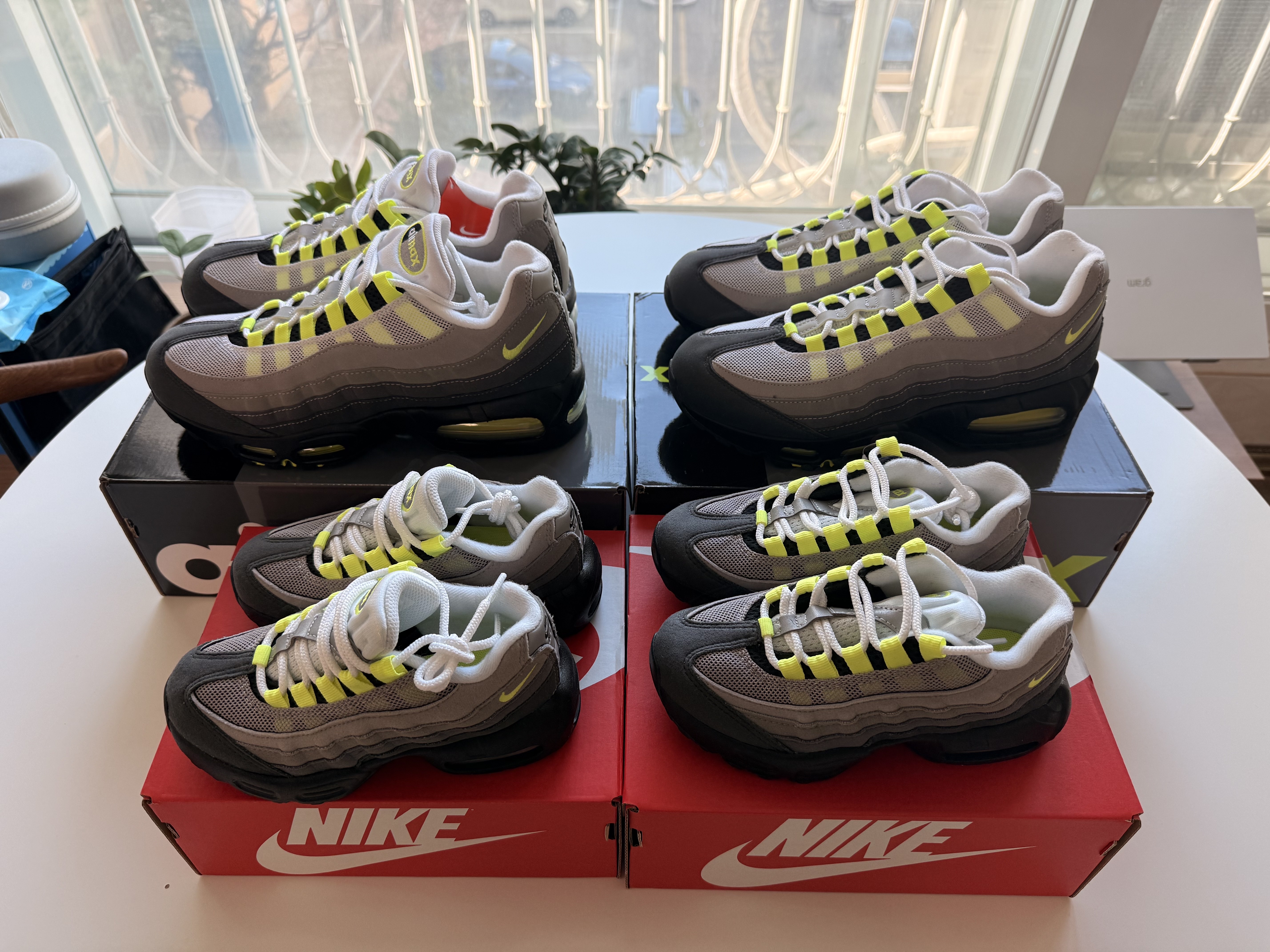 (PS) Nike Air Max 95 OG Neon, Nike Air Max 95 OG Neon 착용 스타일