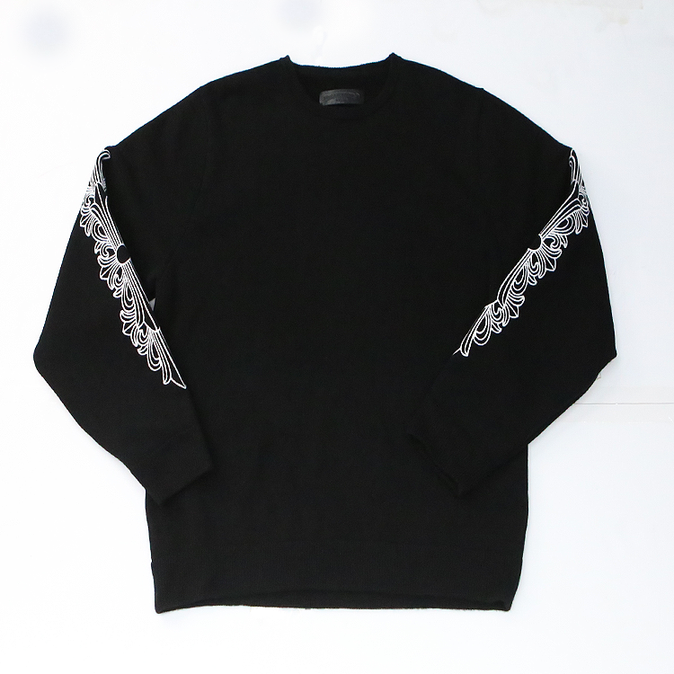 한스룸 크롬하츠 플로랄 스티치 캐시미어 니트(Hansroom Chrome Hearts Floral Stitch Cashmere Knit) - 2