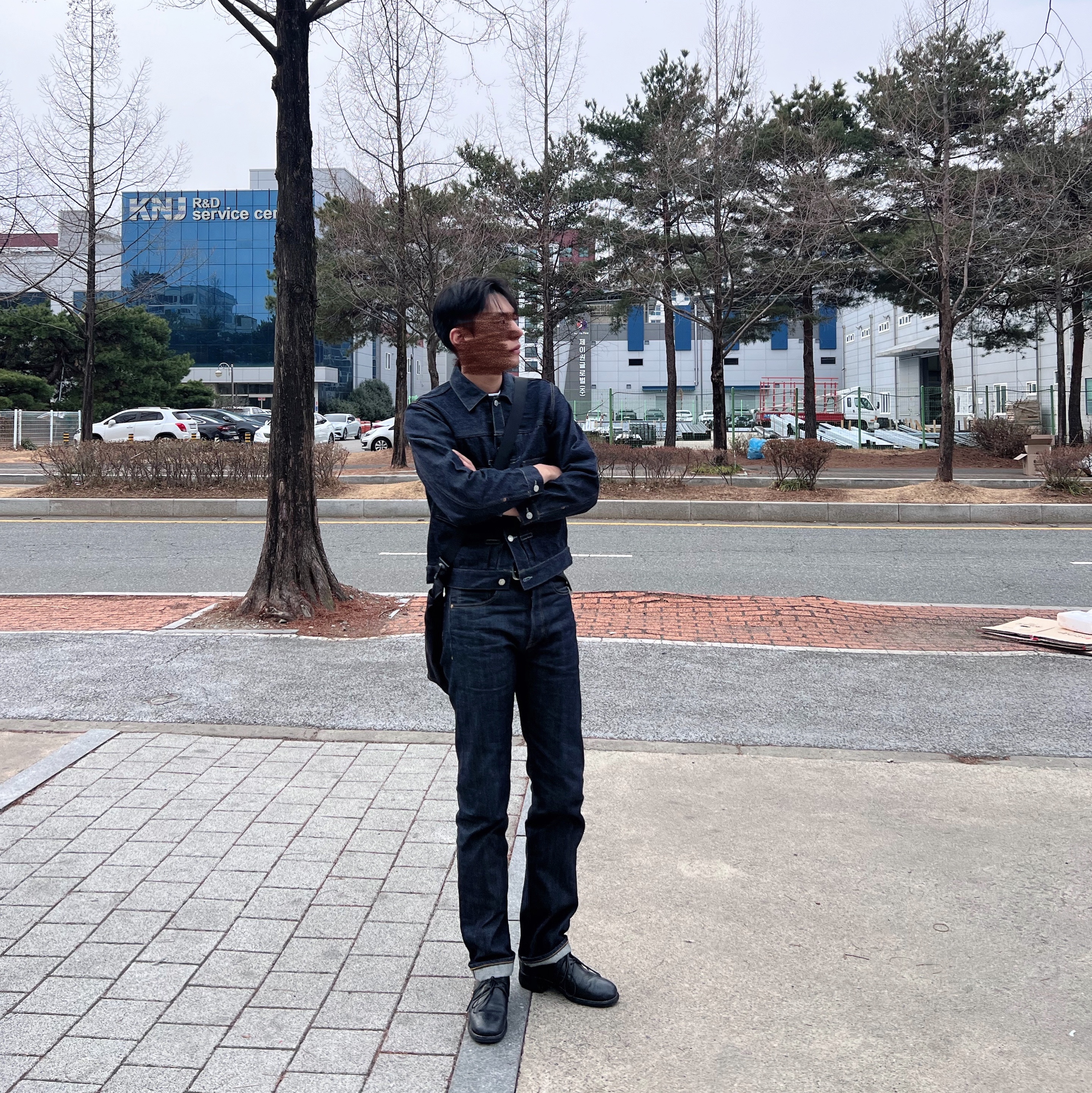 Levi's LVC 1947 501 Jean Dark Indigo, Levi's 1953 Type II Jacket Indigo 착용 스타일