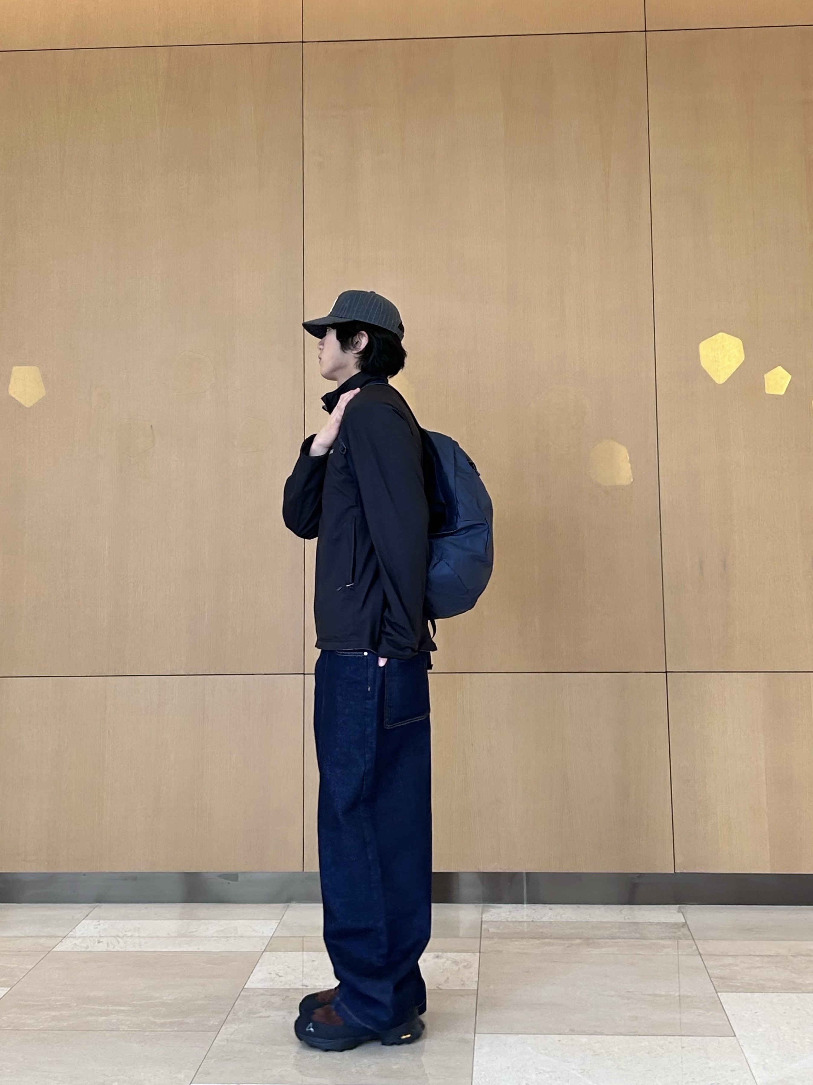 Montbell Pocketable Daypack 20 Navy - 25FW 착용 스타일 - 5