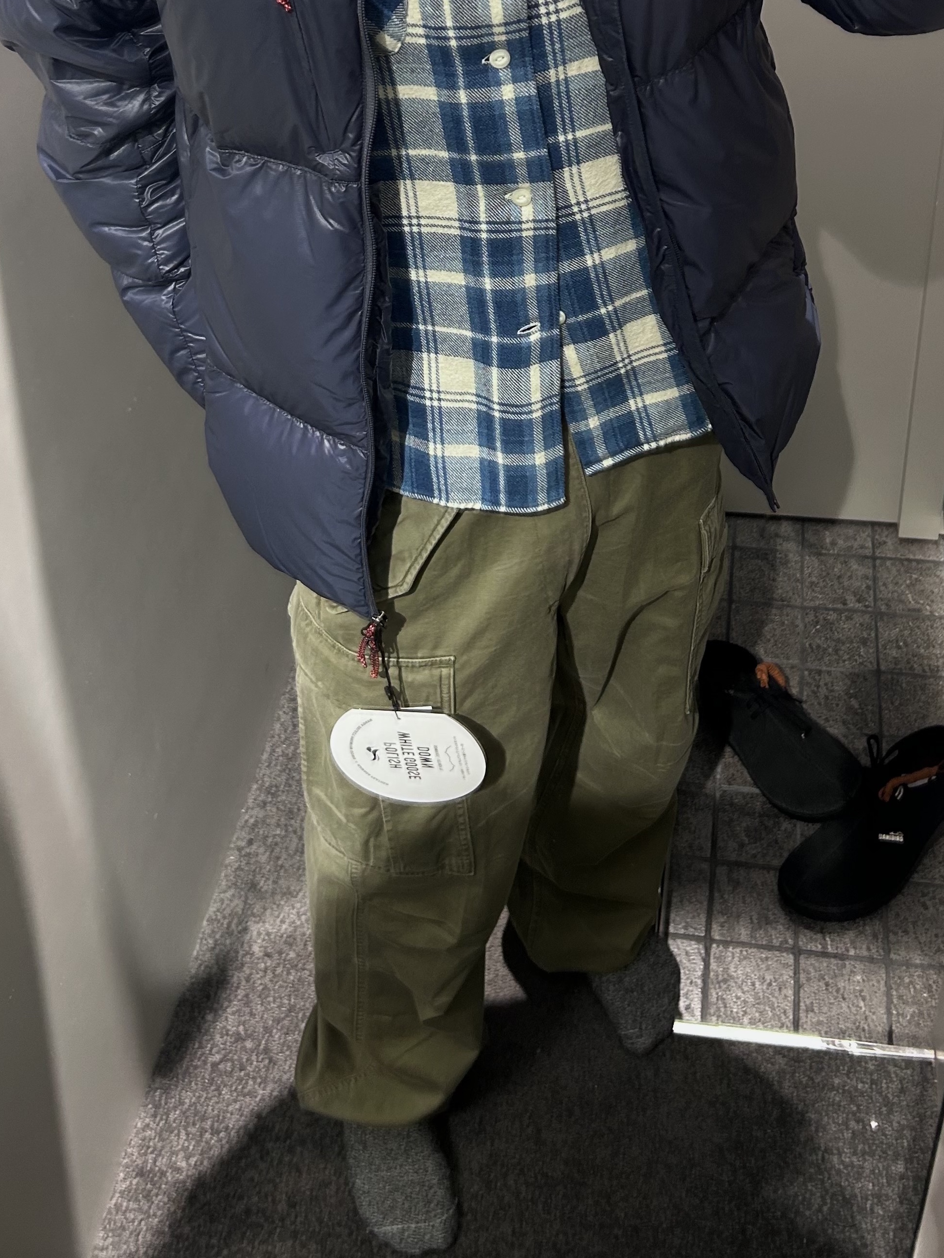 [10% 적립] [KREAM Limited Edition The Trophy Fishing Club] Polo Ralph Lauren Big Cargo Olive - 25FW 착용 스타일 - 6