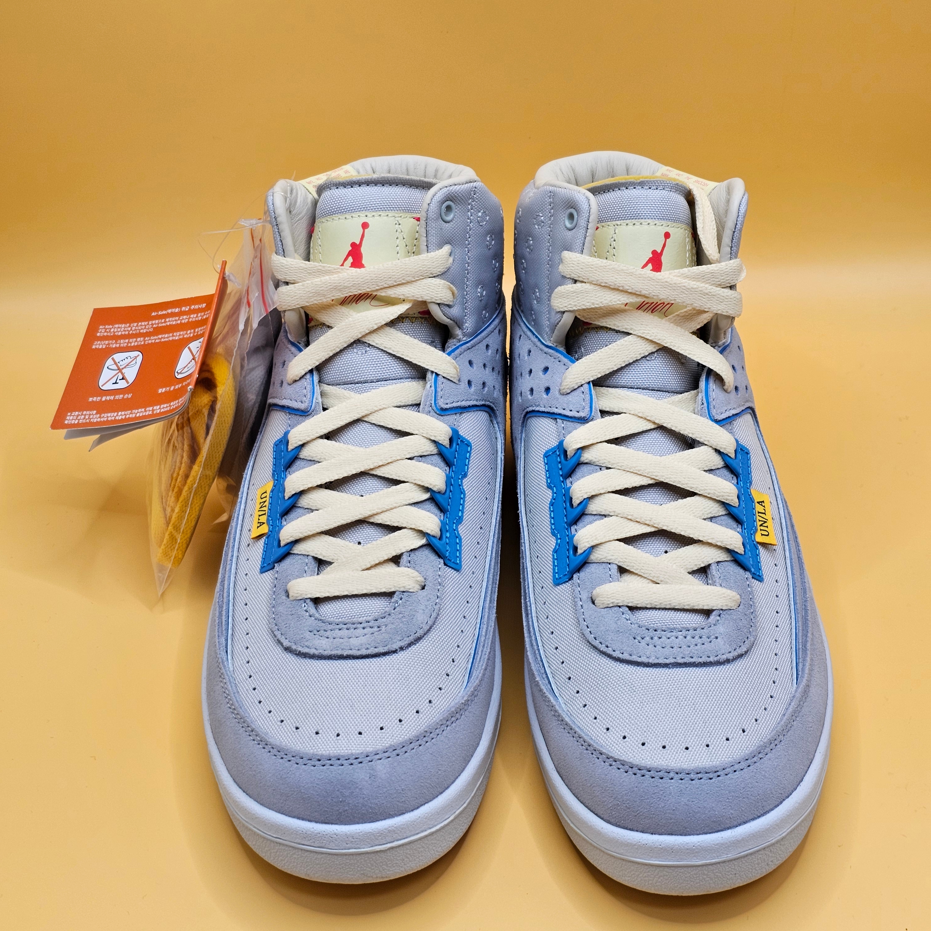 Jordan 2 x Union Retro SP Grey Fog 착용 스타일 - 3
