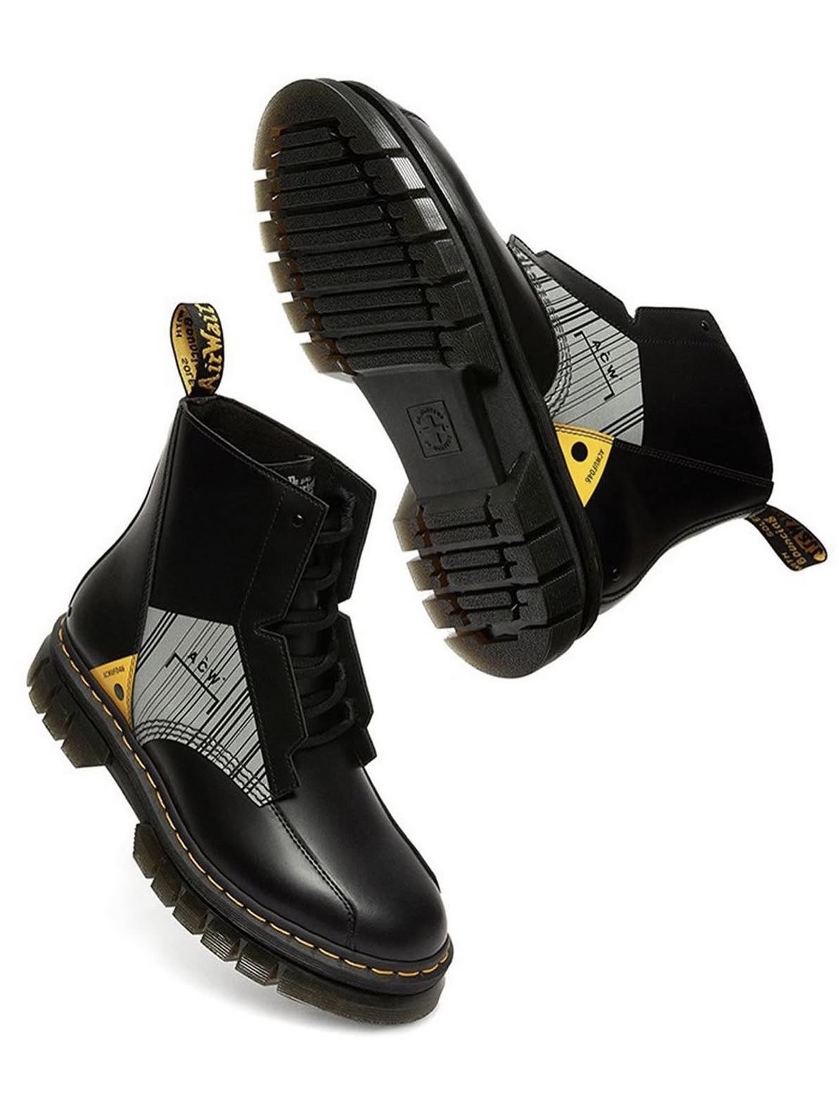 Dr. Martens x A-Cold-Wall 1460 Bex Neoteric Black 착용 스타일 - 3