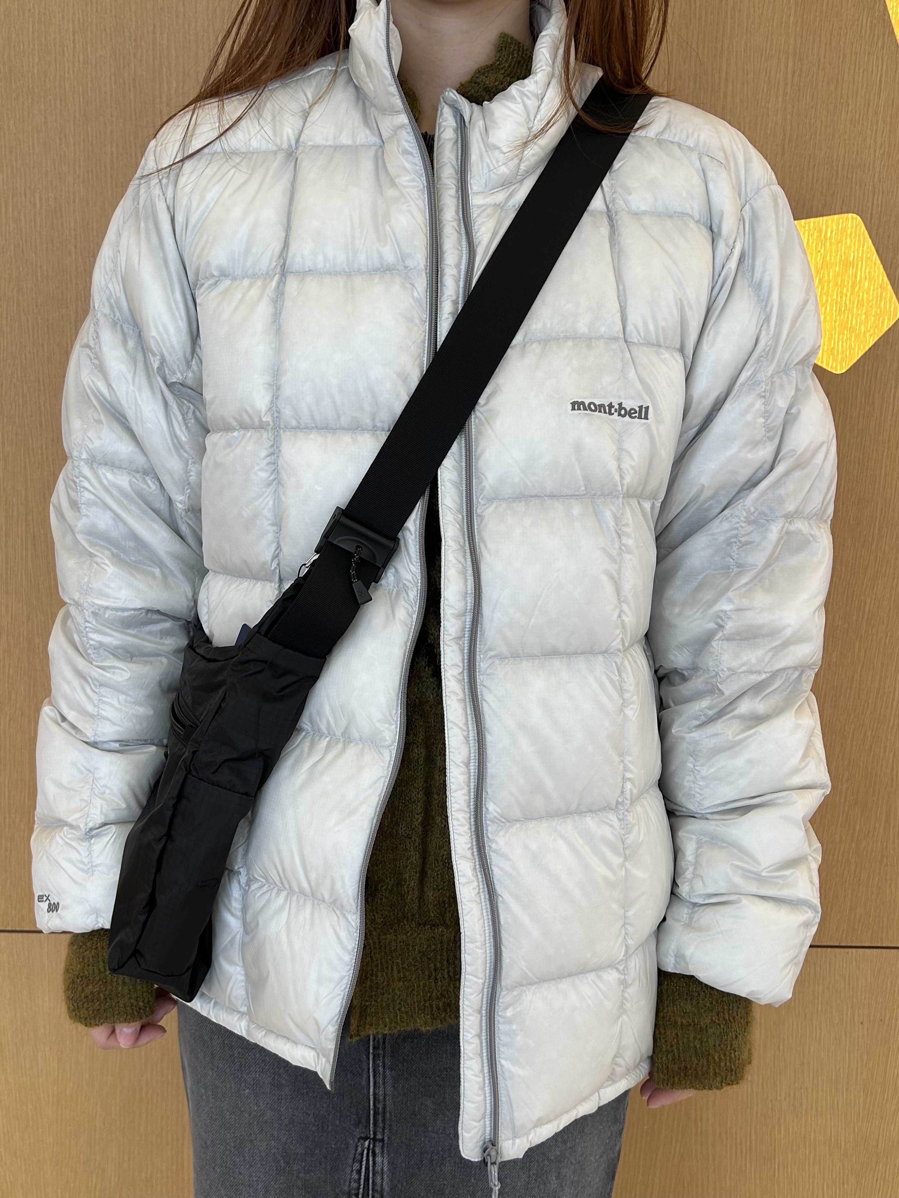 Montbell Superior Down Jacket Men's Light Gray - 26SS 착용 스타일 - 1