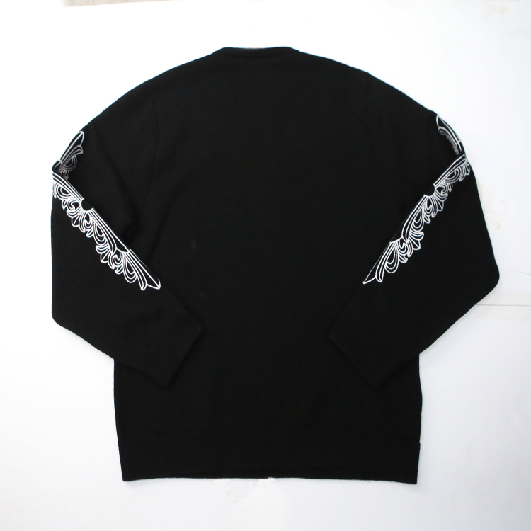 한스룸 크롬하츠 플로랄 스티치 캐시미어 니트(Hansroom Chrome Hearts Floral Stitch Cashmere Knit) - 3
