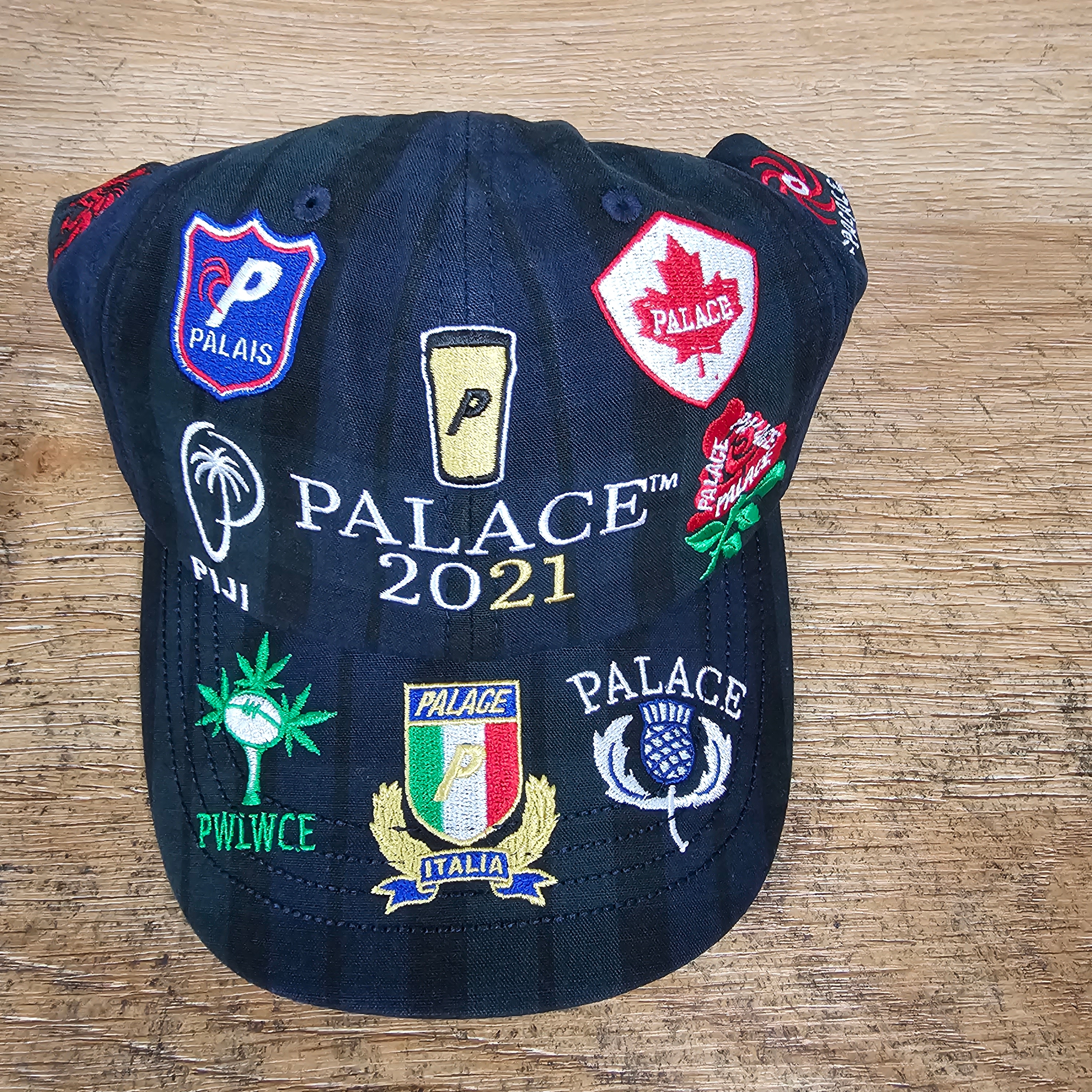 Palace Rugger Bugger 6-Panel Check - 21SS 착용 스타일
