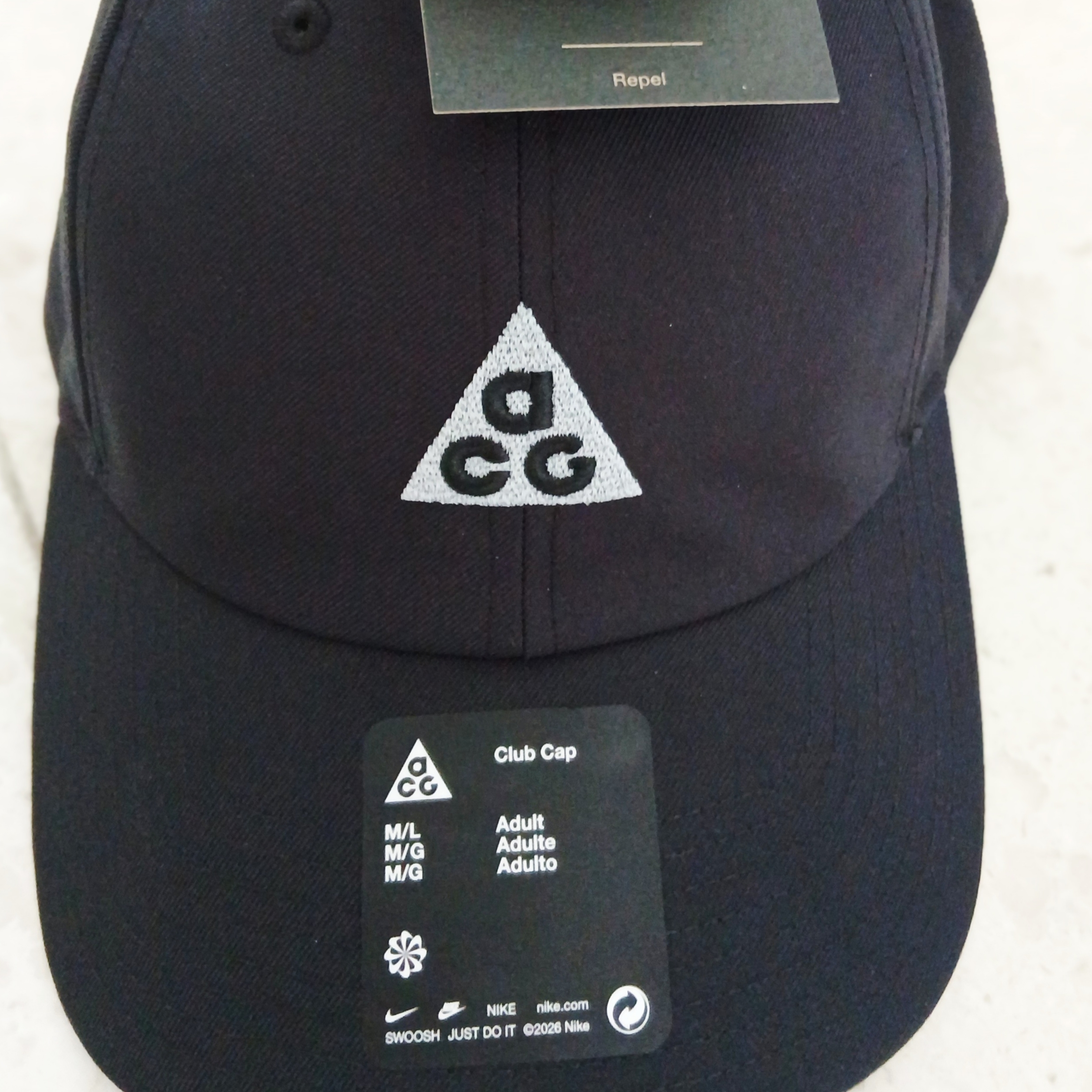 Nike ACG Club Unstructured Cap Black 착용 스타일 - 8