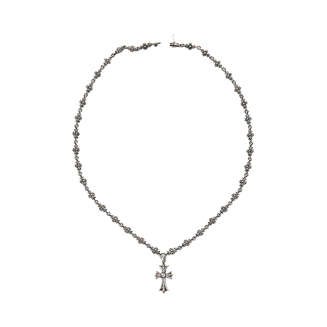 한스룸 크롬하츠 타이니 E Ch Pls 타이니 팻 크로스 파베 다이아 20인치(Hansroom Chrome Hearts TIny E Ch Pls Tiny Fat Cross Pave Dia 20inch)