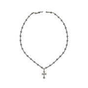 Hansroom Chrome Hearts TIny E Ch Pls Tiny Fat Cross Pave Dia 20inch