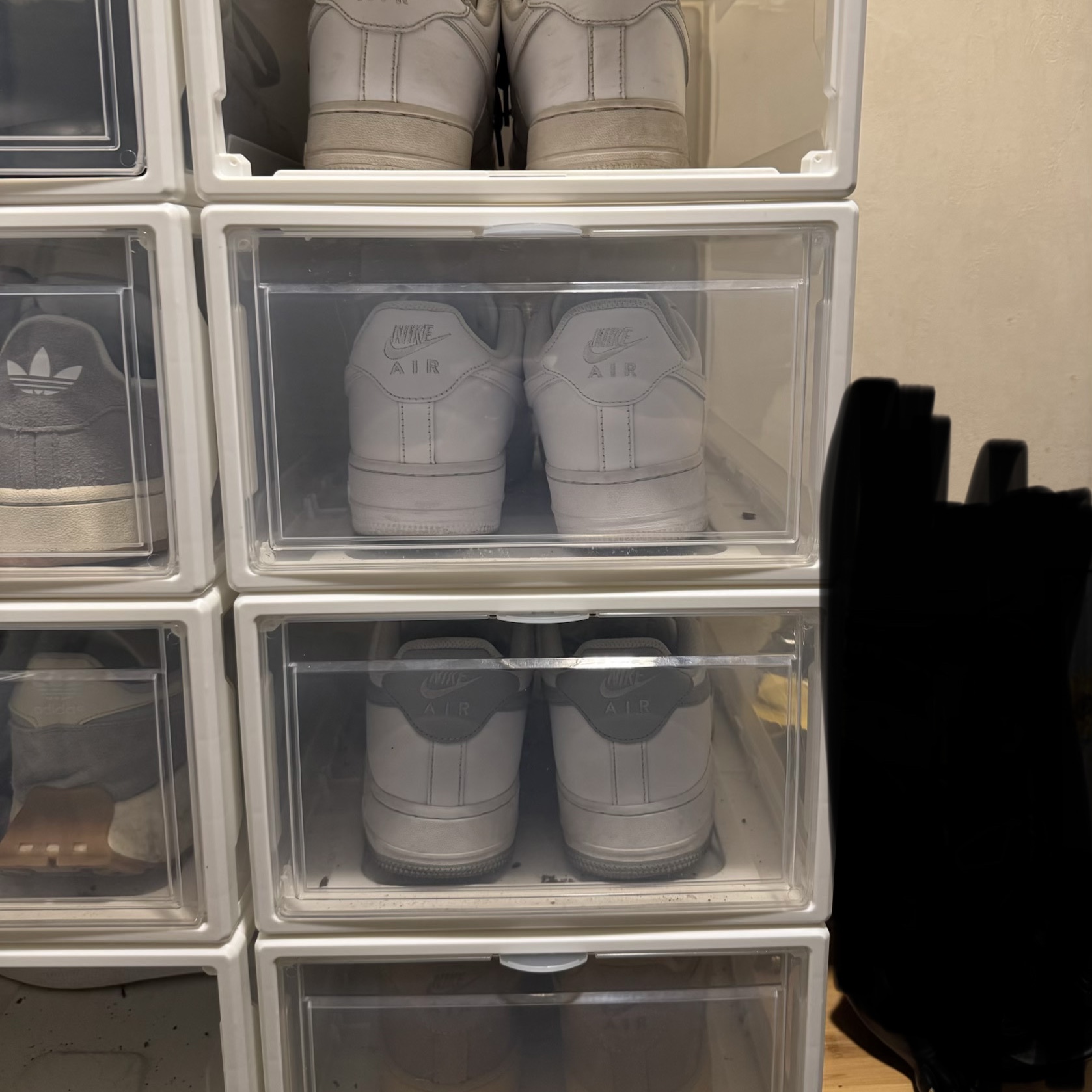 Nike Air Force 1 '07 White Light Smoke Grey, Nike Air Force 1 '07 WB Flax 착용 스타일 - 2