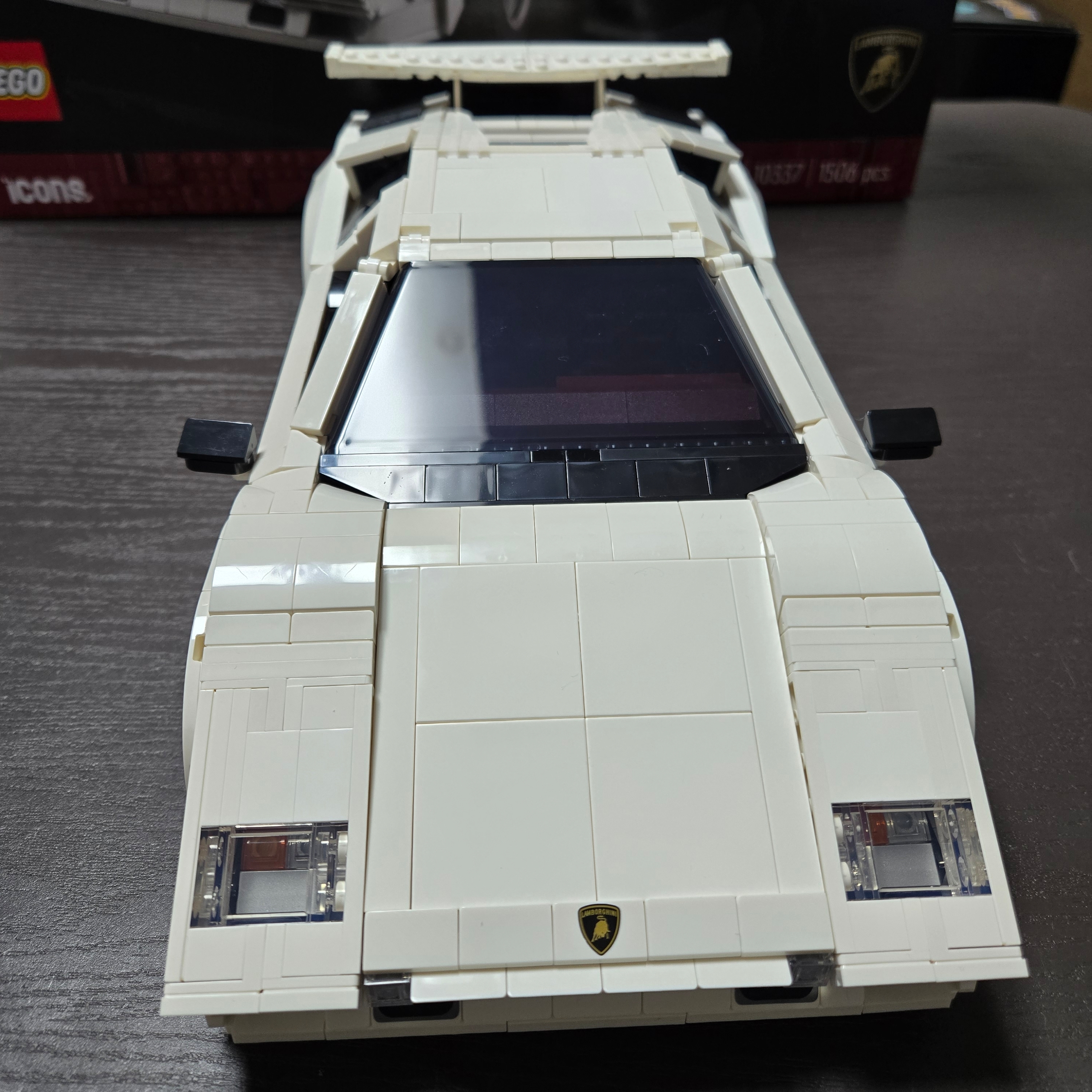Lego Lamborghini Countach 5000 Quattrovalvole 착용 스타일 - 2