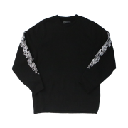 Hansroom Chrome Hearts Floral Stitch Cashmere Knit