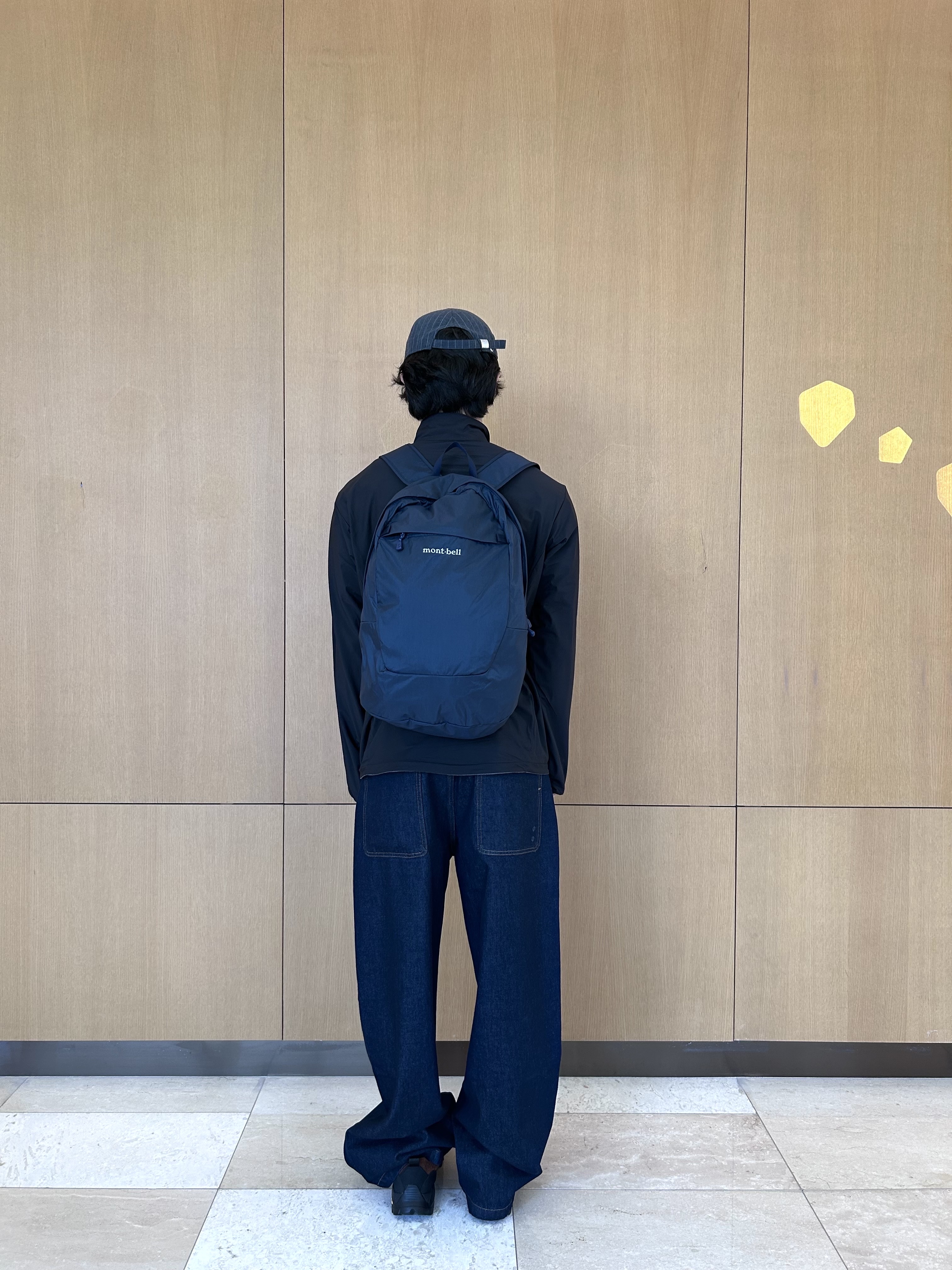 [KREAM 단독] About:Blank Wide Leg Felled Denim Raw Indigo - 26SS 착용 스타일 - 3