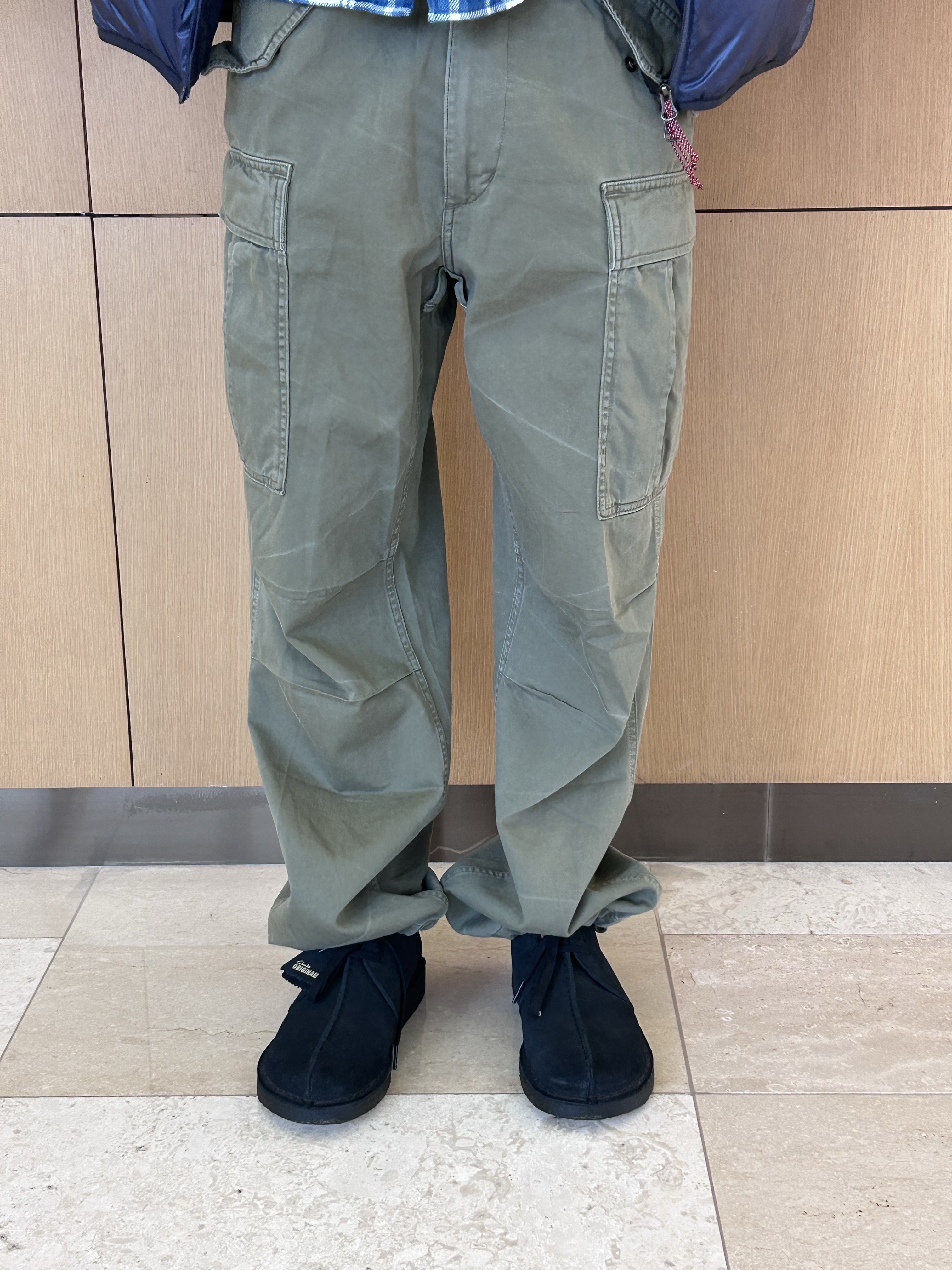 [10% 적립] [KREAM Limited Edition The Trophy Fishing Club] Polo Ralph Lauren Big Cargo Olive - 25FW 착용 스타일 - 2