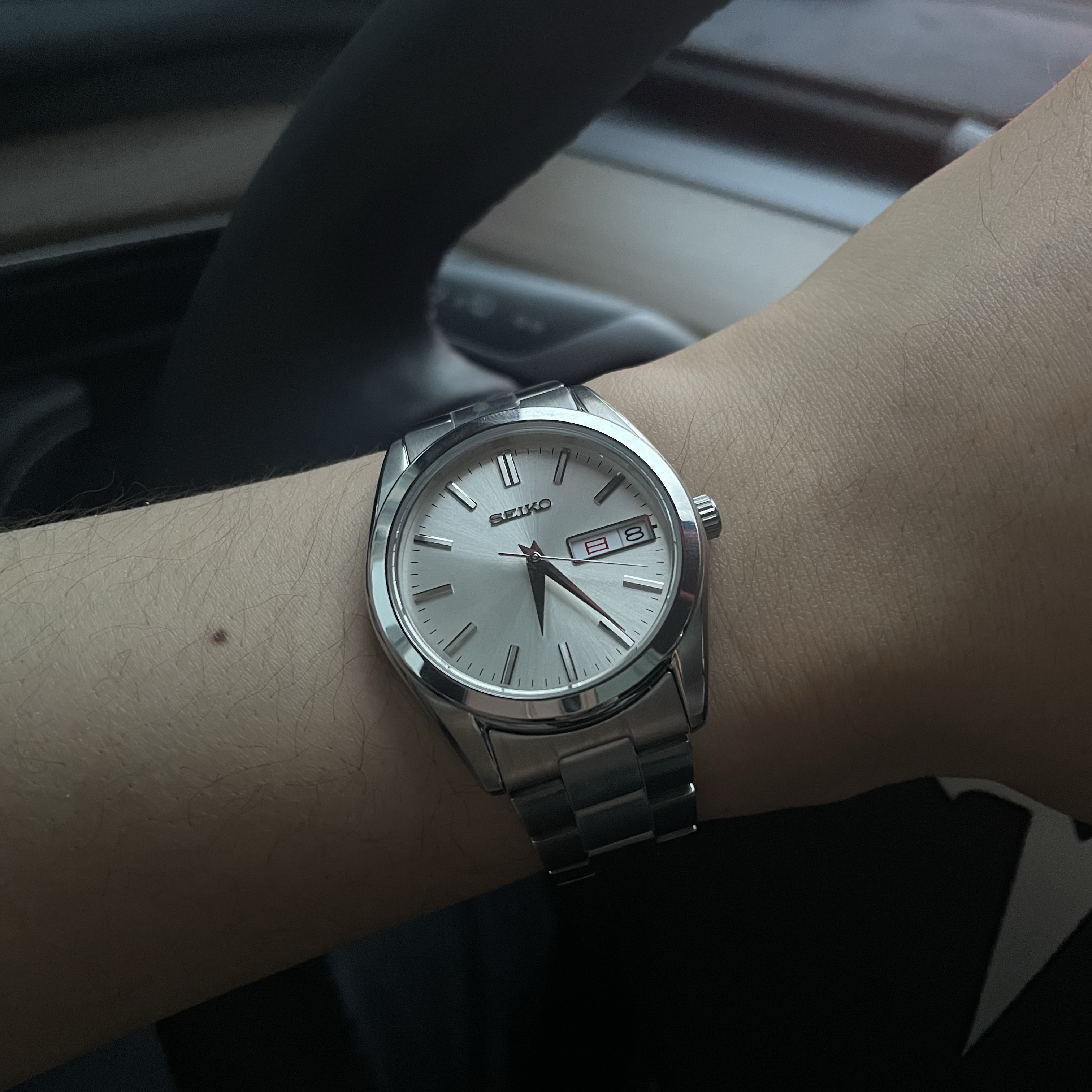 Seiko SBTH007 Silver 착용 스타일