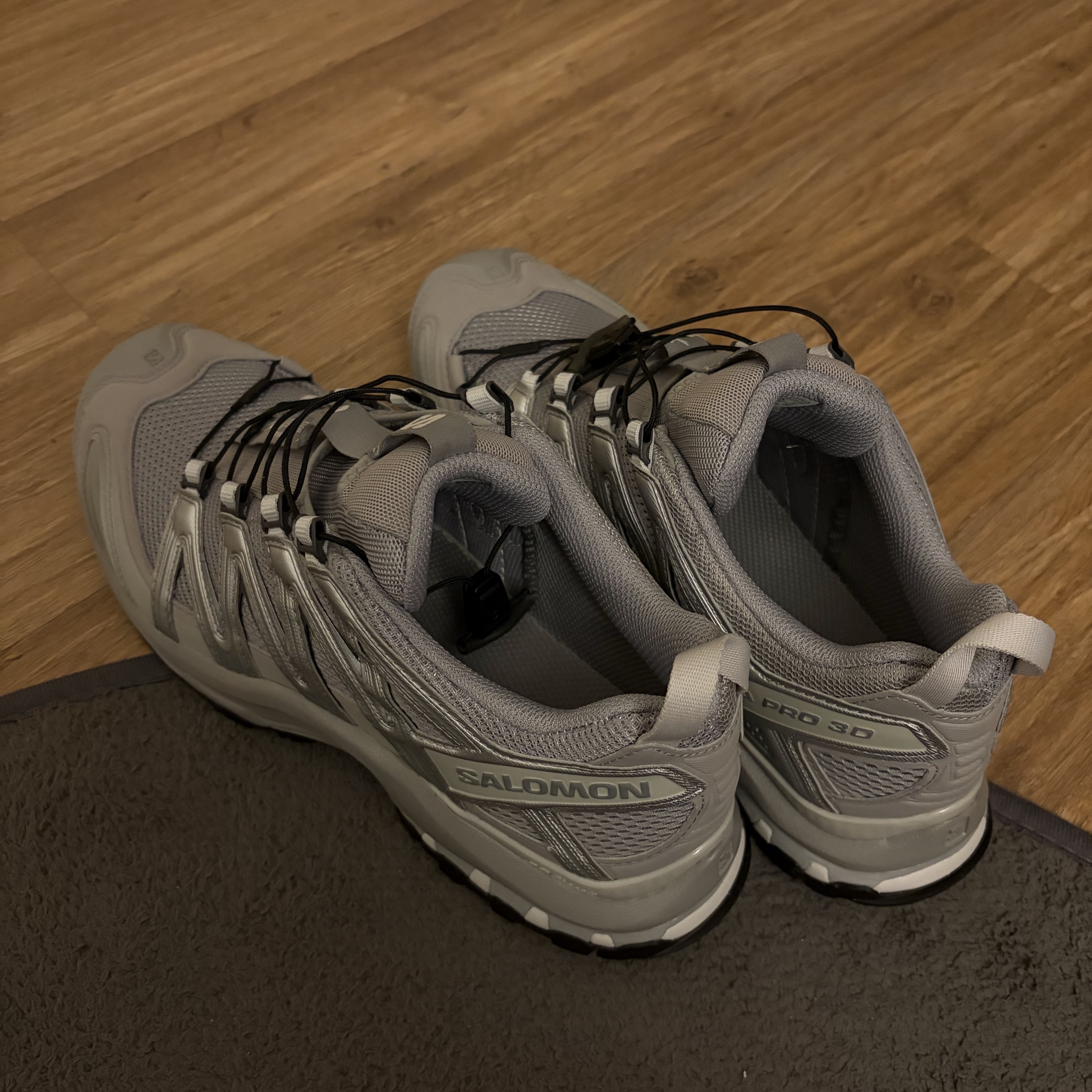 Salomon XA Pro 3D Alloy Silver 착용 스타일