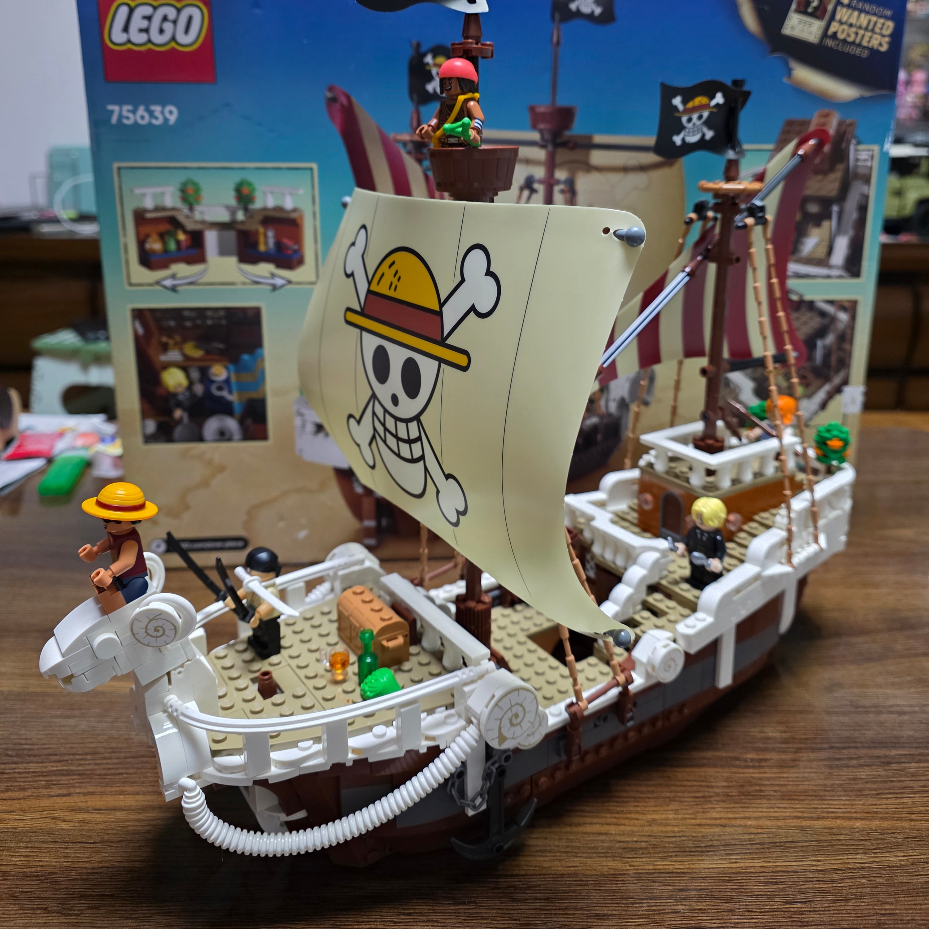 Lego One Piece The Going Merry Pirate Ship 착용 스타일 - 2