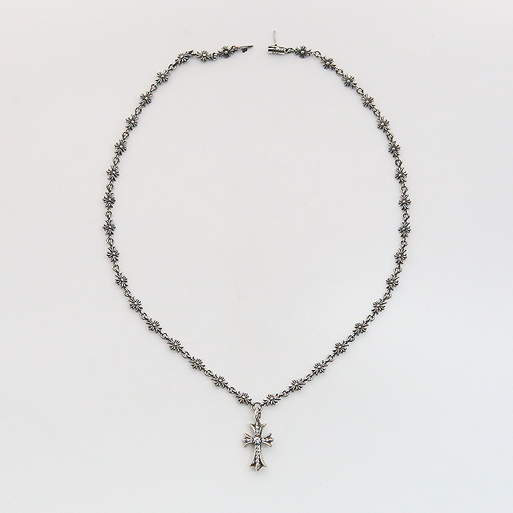 한스룸 크롬하츠 타이니 E Ch Pls 타이니 팻 크로스 파베 다이아 20인치(Hansroom Chrome Hearts TIny E Ch Pls Tiny Fat Cross Pave Dia 20inch) - 2