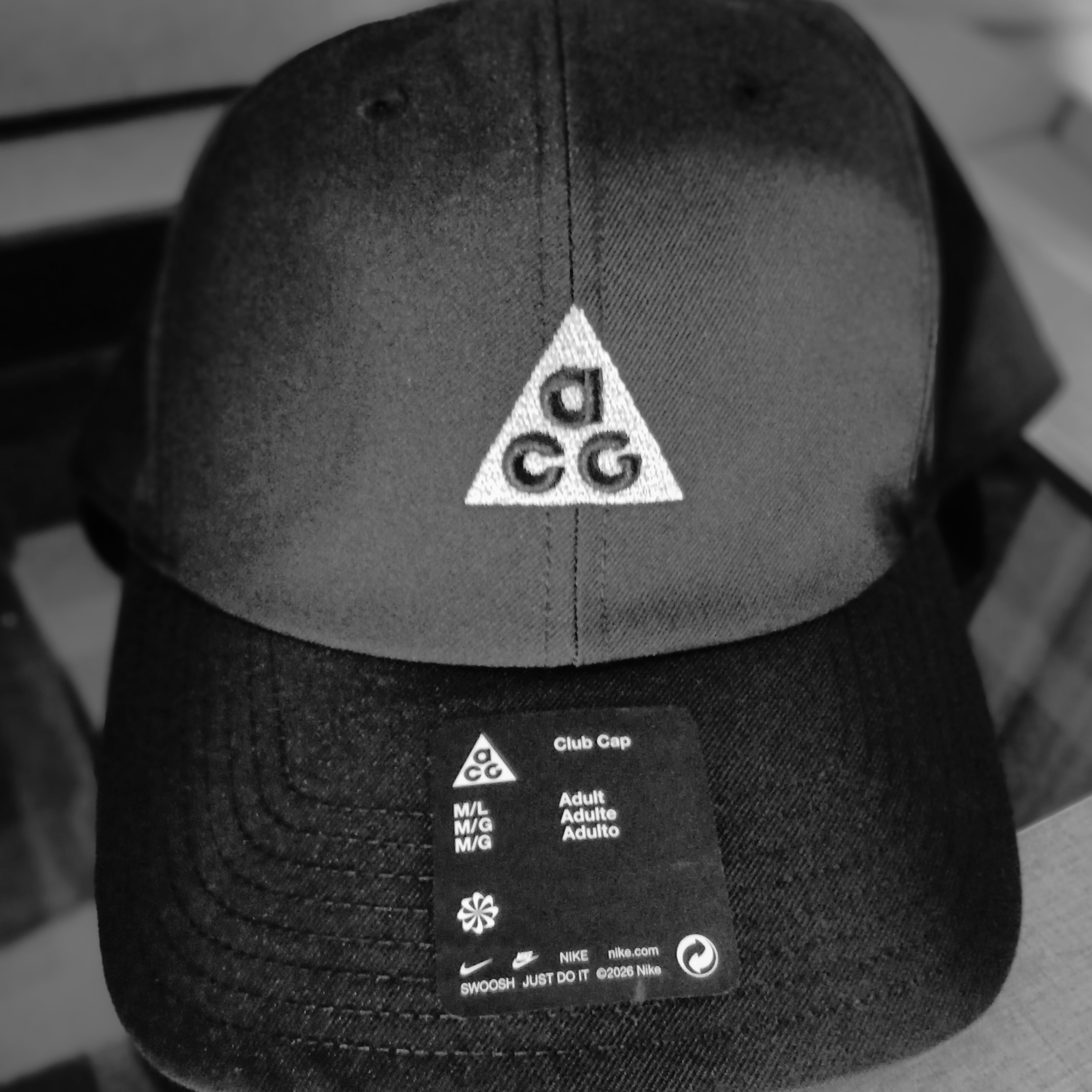 Nike ACG Club Unstructured Cap Black 착용 스타일 - 9