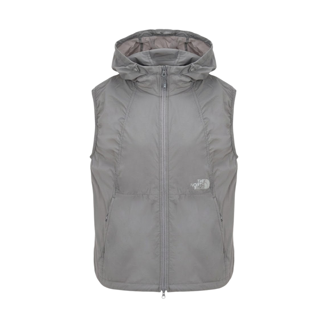 (W) 노스페이스 소프티 후드 베스트 쿨 그레이 - 26SS((W) The North Face Softy Hoodie Vest Cool Gray - 26SS) - 1