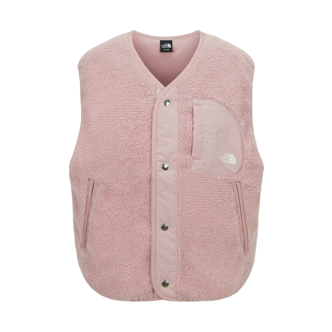 노스페이스 테디 플리스 베스트 라이트 핑크 - 26SS(The North Face Teddy Fleece Vest Light Pink - 26SS) - 1