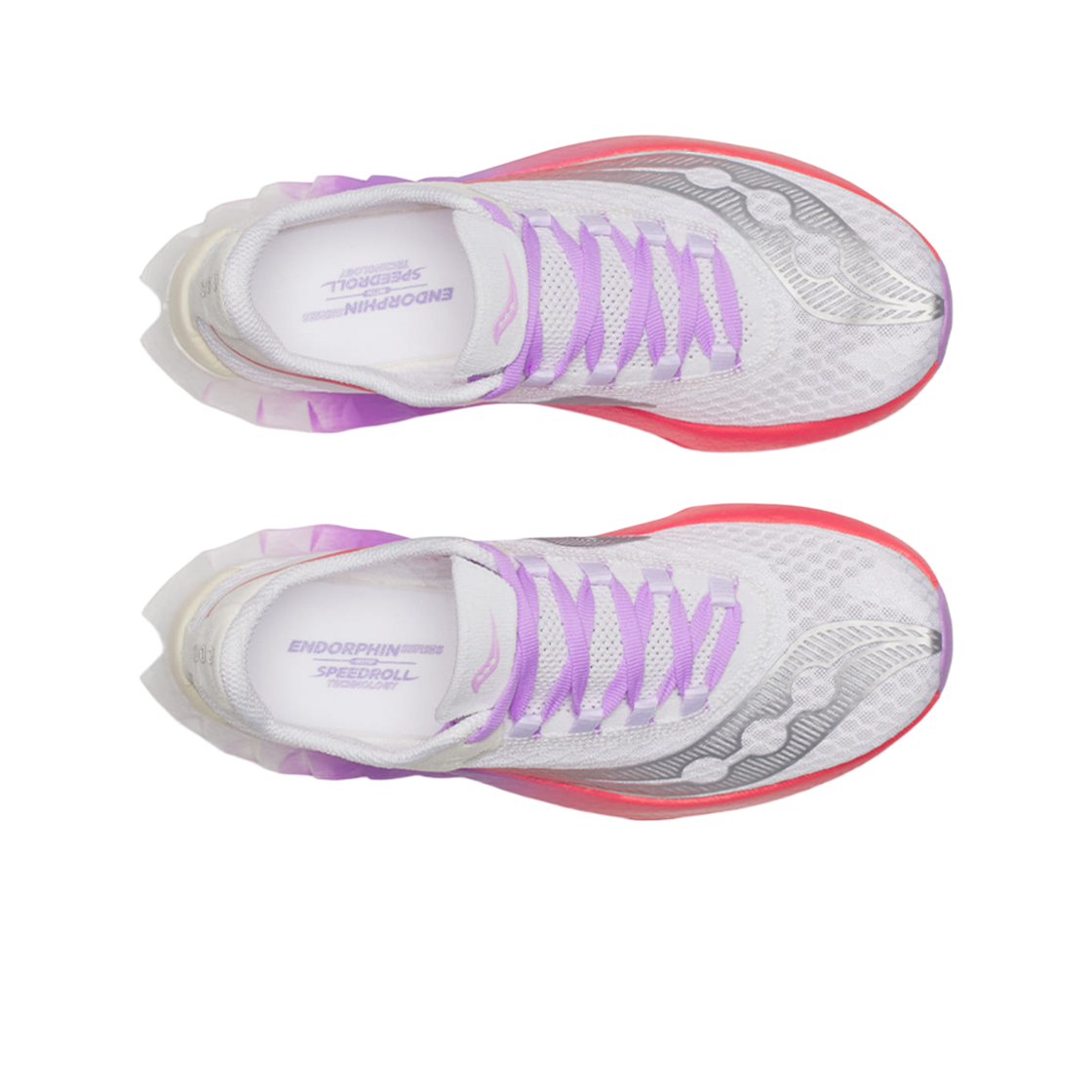 (W) 써코니 엔돌핀 프로 4 화이트 크로커스((W) Saucony Endorphin Pro 4 White Crocus) - 2