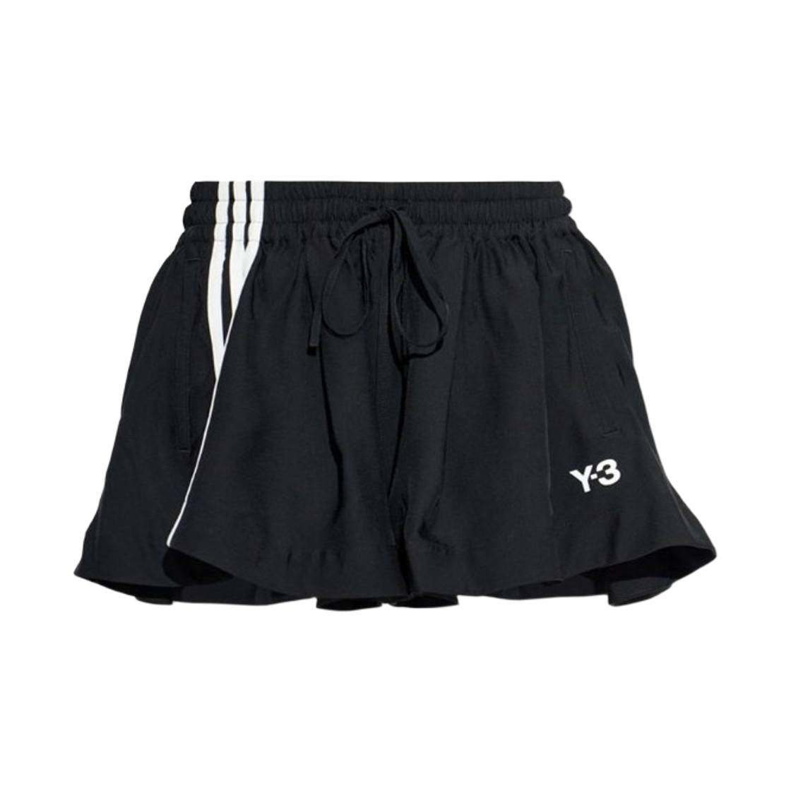 (W) Y-3 테니스 쇼츠 블랙((W) Y-3 Tennis Shorts Black)