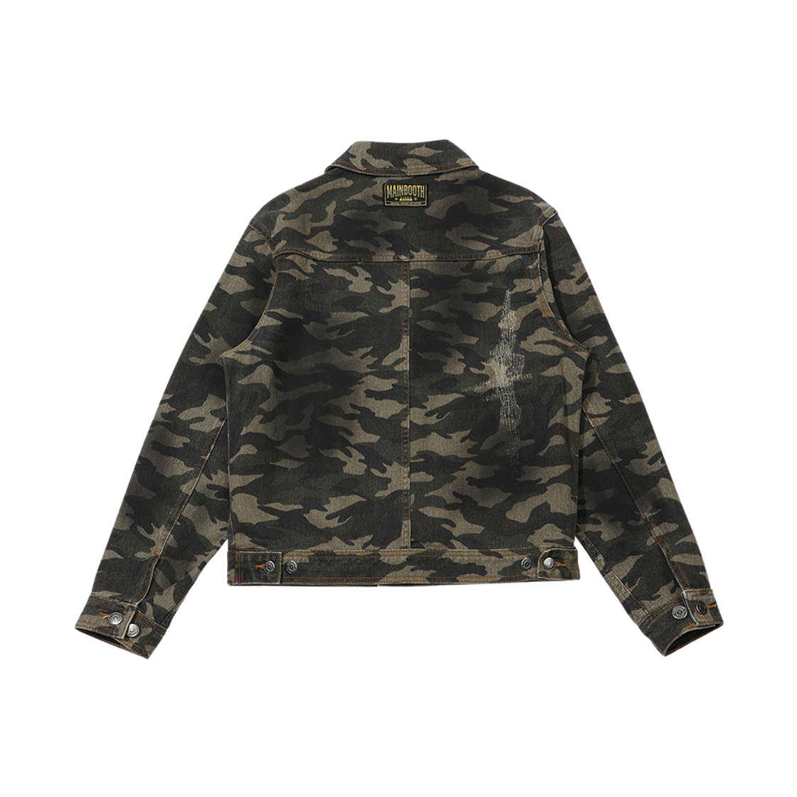 메인부스 디스트로이드 카모 트러커 재킷 카모(MAINBOOTH Destroyed Camo Trucker Jacket CAMO) - 2