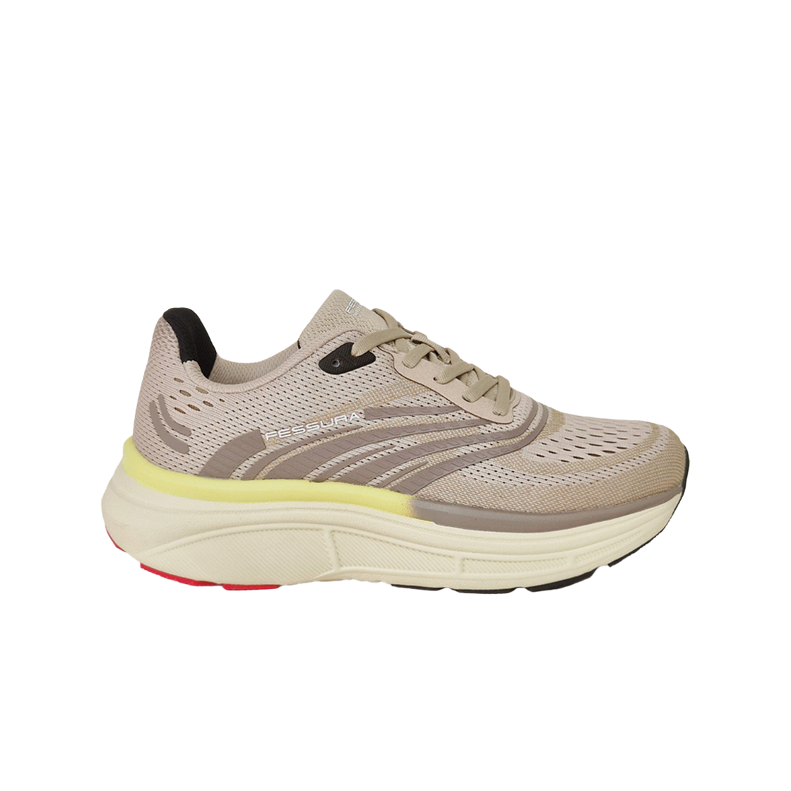 페슈라 우먼즈 SPEED 01 러닝화 베이지(FESSURA Womens SPEED 01 Running Shoes Beige)