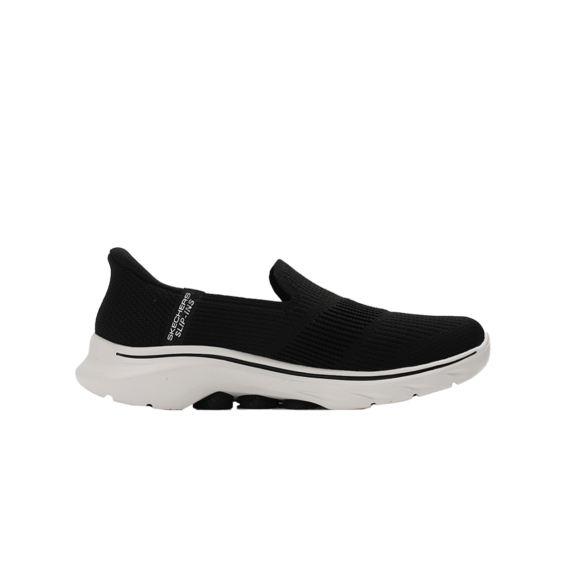 125258-BKW [20% 쿠폰] (W) Skechers Go Walk 7 Slip Ins Black White