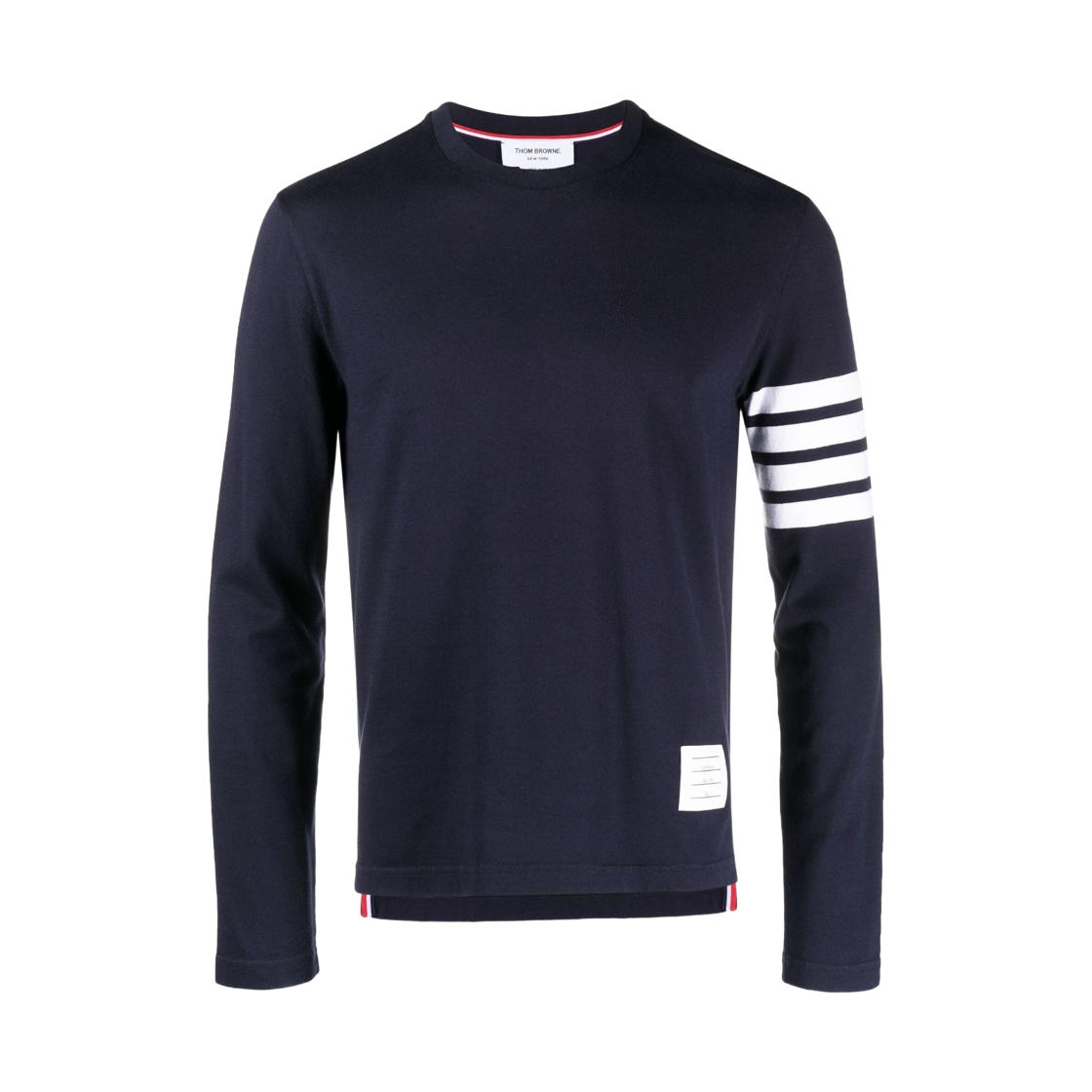 MJS169B-07862-415 Thom Browne Jersey 2003 4-Bar T-Shirt Navy