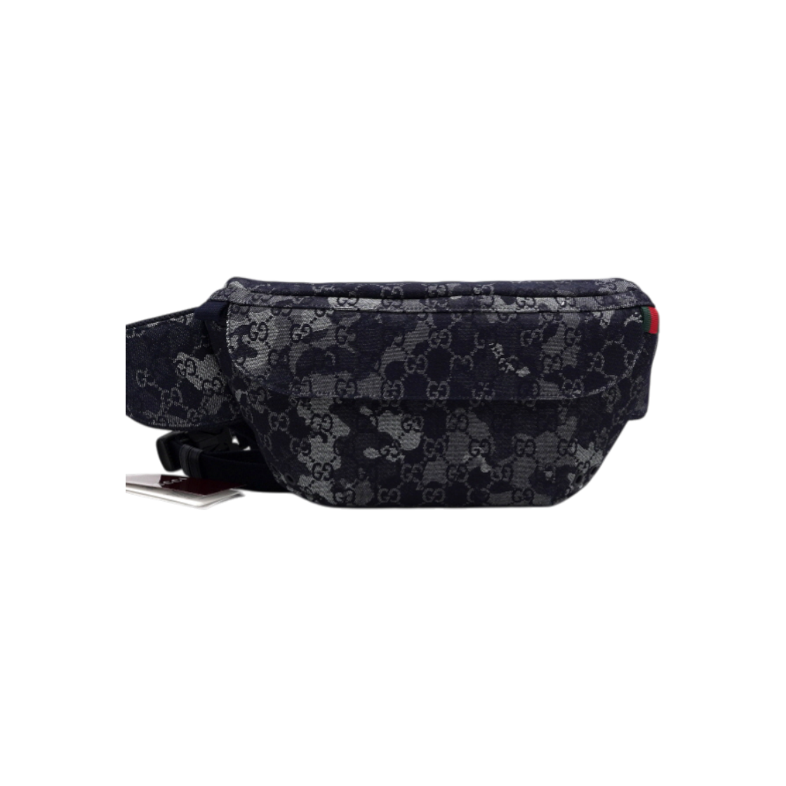 ITE2A25AOD3T Gucci 851706 Dark Blue GG Denim Men's Belt Bag Crossbody