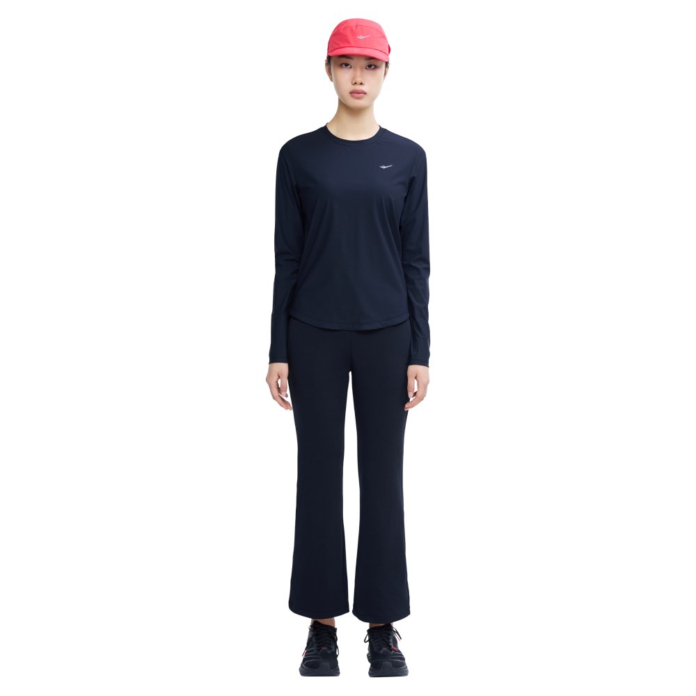 프로-스펙스 여성 심리스 벤트홀 베이스 레이어 긴팔 티셔츠 블랙(PRO-SPECS Women Seamless Vent-Hole Base Layer L/S T-Shirt Black) - 2