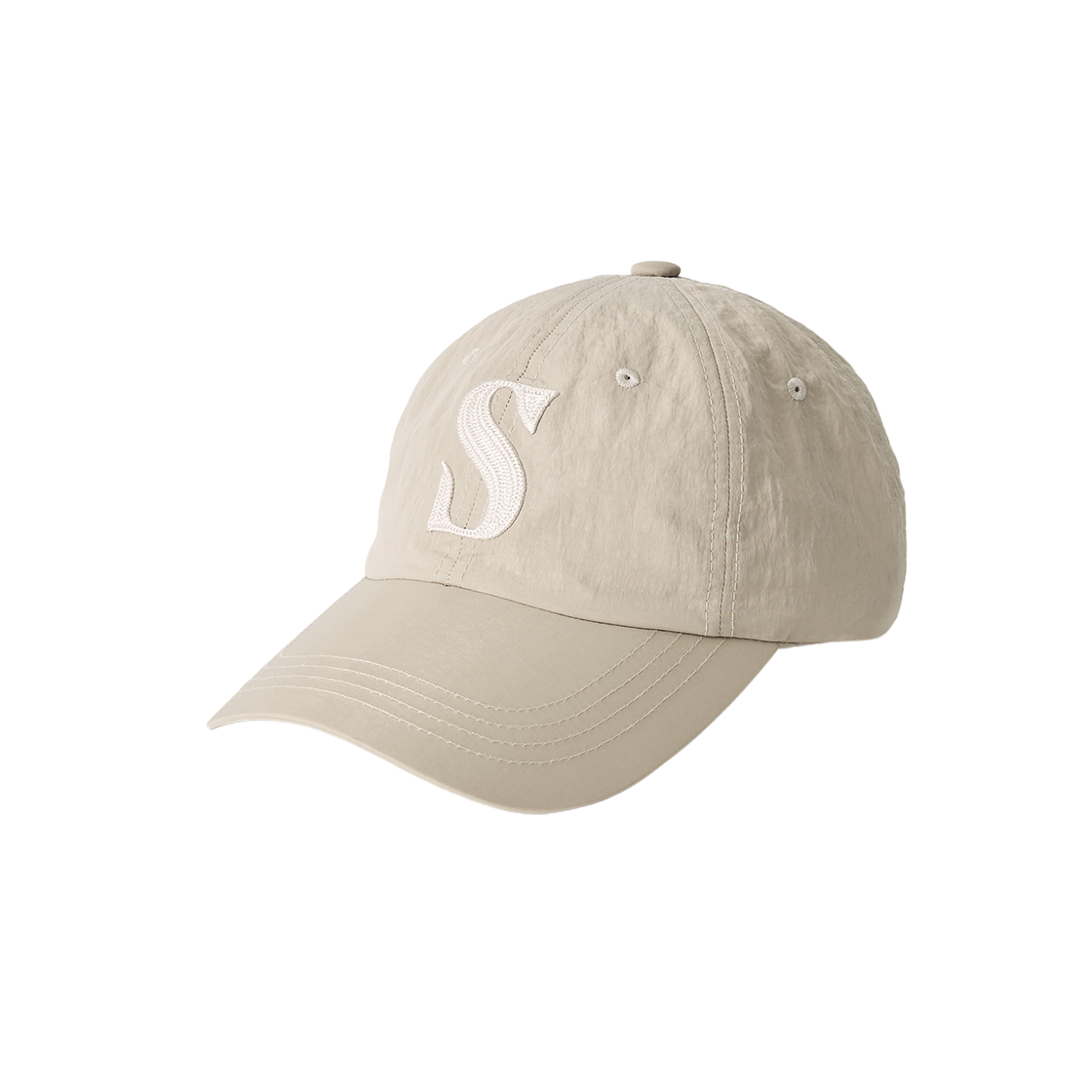 SA261UAP02BGE0 SATUR Nylon Casual Ball Cap Beige