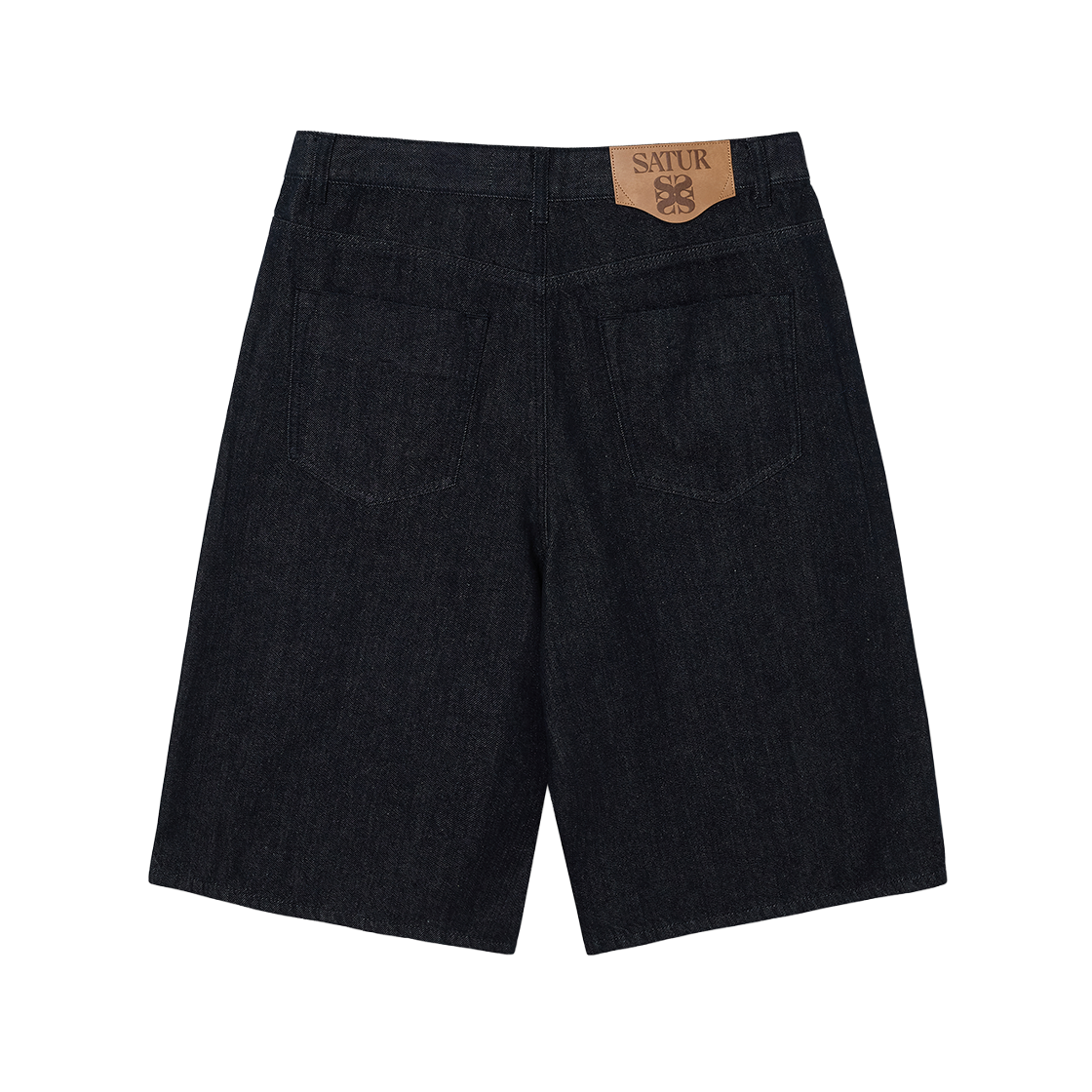 [사은품 증정] 세터 플리츠 버뮤다 인디고 데님 쇼츠 인디고([사은품 증정] SATUR Pleats Bermuda Indigo Denim Shorts Indigo) - 2