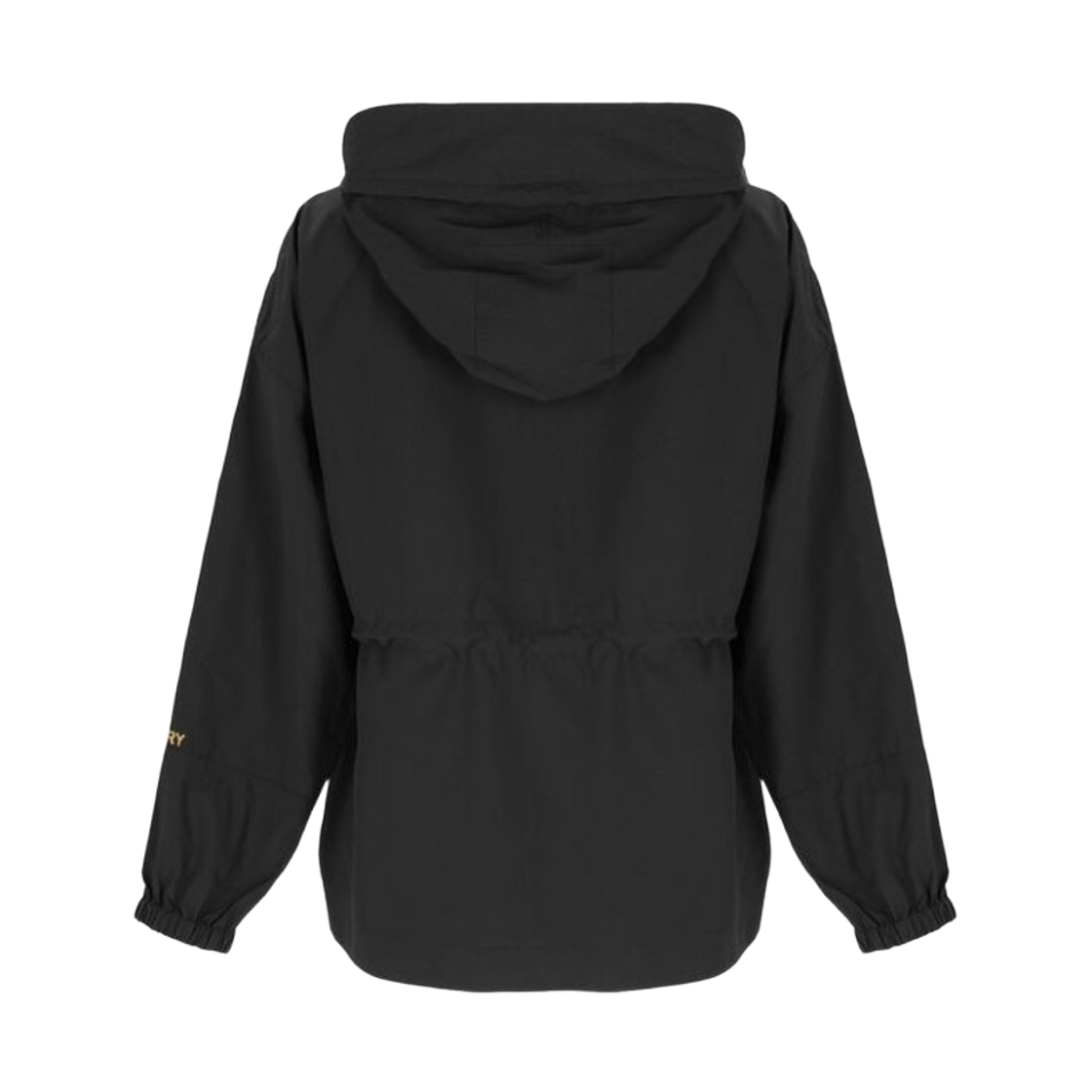 (W) 버버리 뉴 벌리 드로우스트링 후드 자켓 블랙((W) Burberry New Birley Drawstring Hooded Jacket Black) - 2