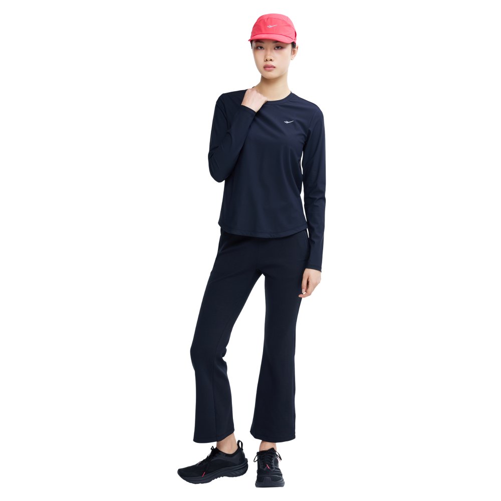 프로-스펙스 여성 심리스 벤트홀 베이스 레이어 긴팔 티셔츠 블랙(PRO-SPECS Women Seamless Vent-Hole Base Layer L/S T-Shirt Black) - 4