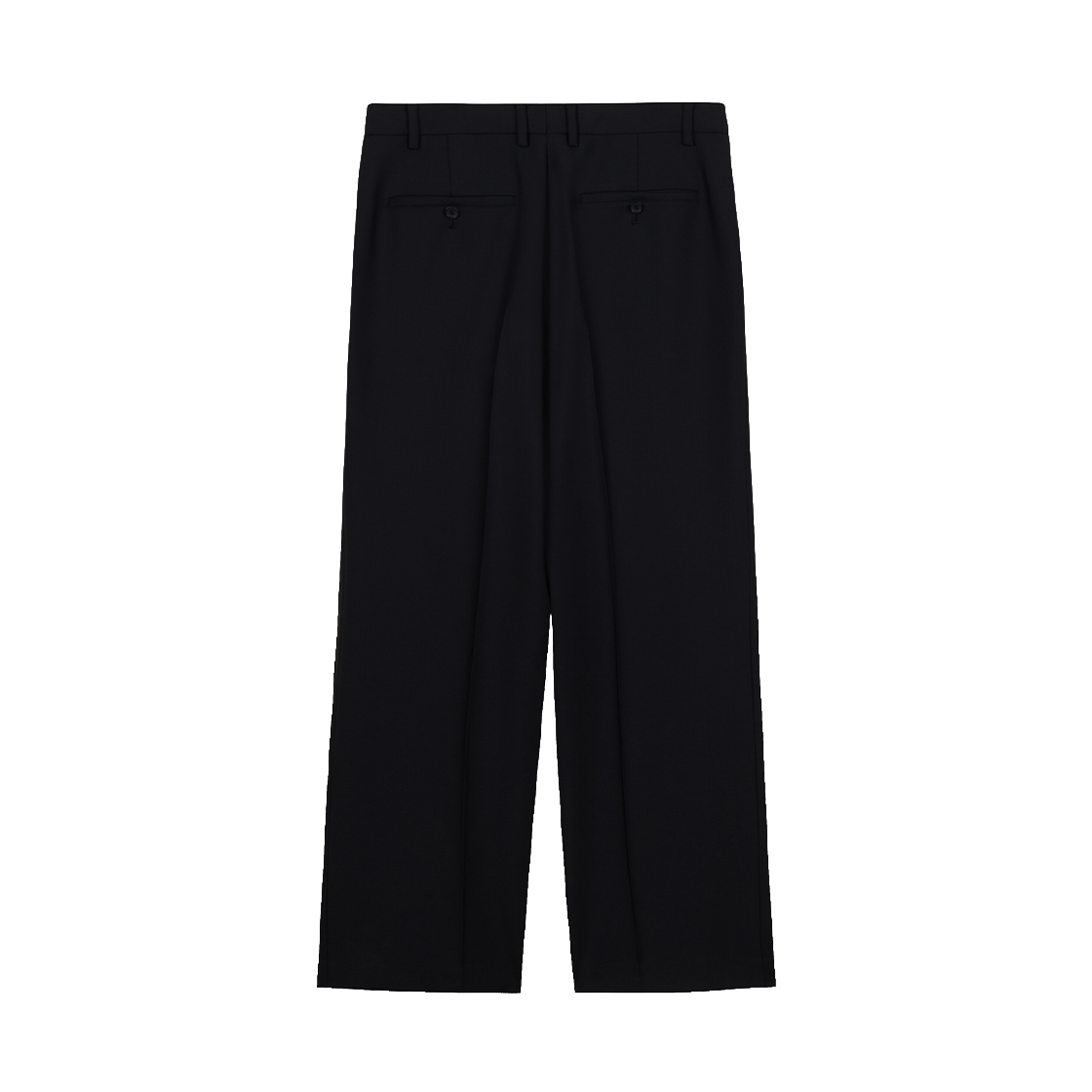 지오송지오 컬렉션 와이드 마르조또 팬츠 블랙 BI2PT251BK(ZIOSONGZIO COLLECTION Wide Marzotto Pants Black) - 2