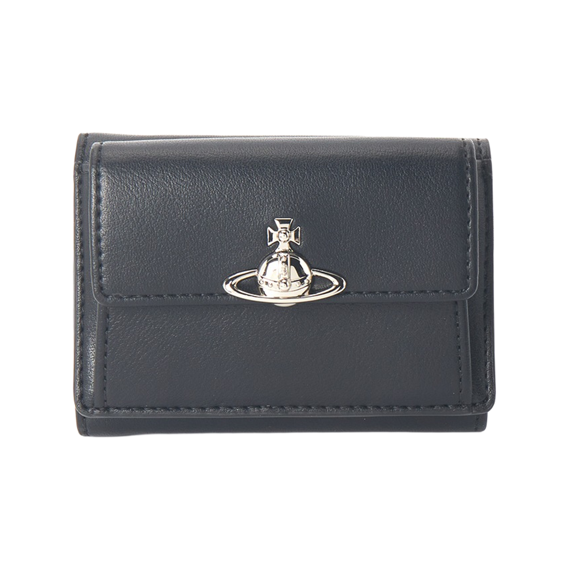 5115002TW-S0026-N401 Vivienne Westwood Orb Wallet Black