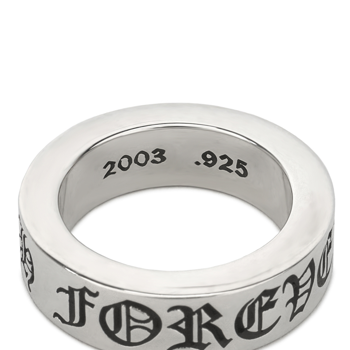 크롬하츠 스페이서 포에버 링 6mm 실버(Chrome Hearts Spacer Forever Ring 6mm Silver) - 5