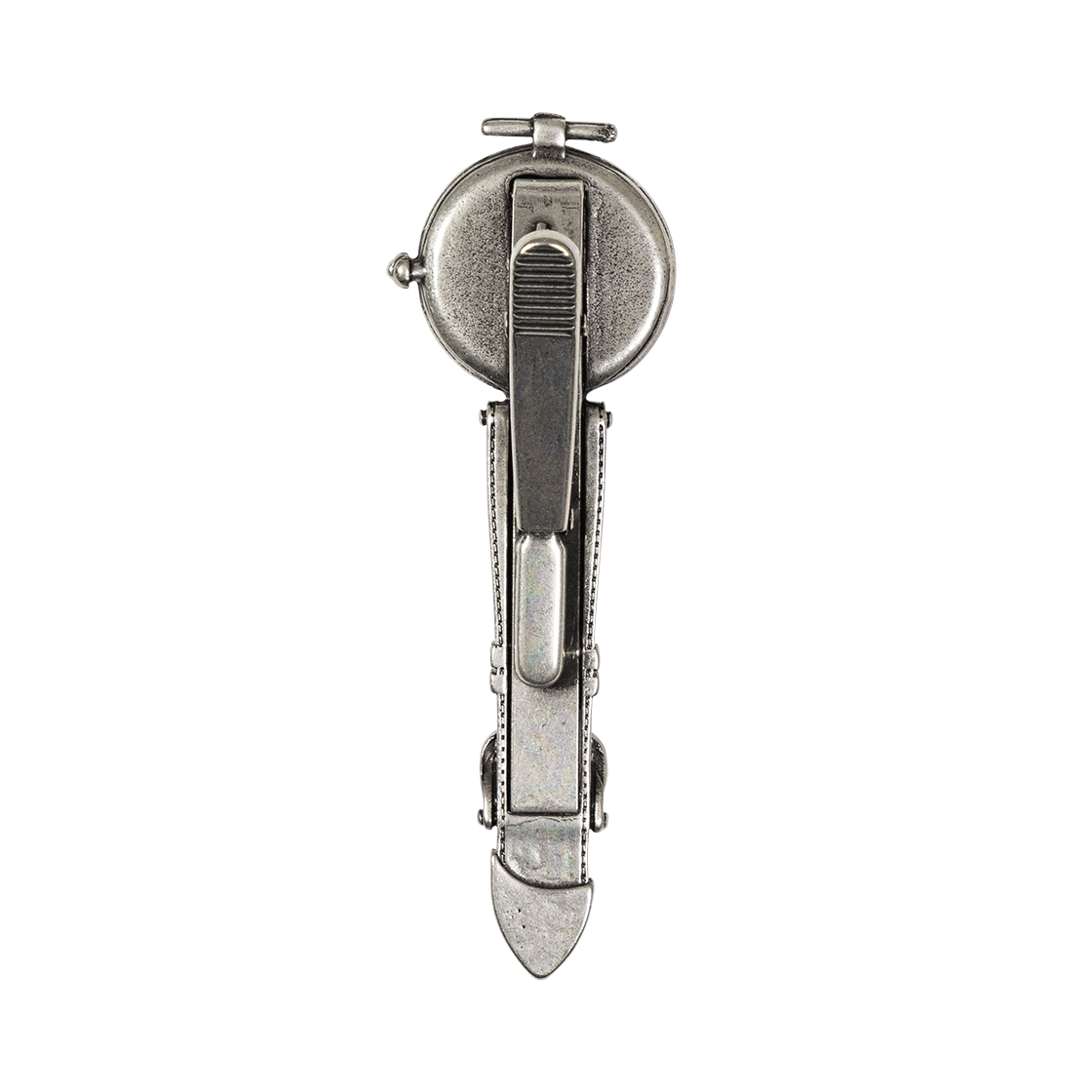 웨이비니스 라운드 다이얼 워치 타이 핀(Waviness Round Dial Watch Tie Pin) - 2